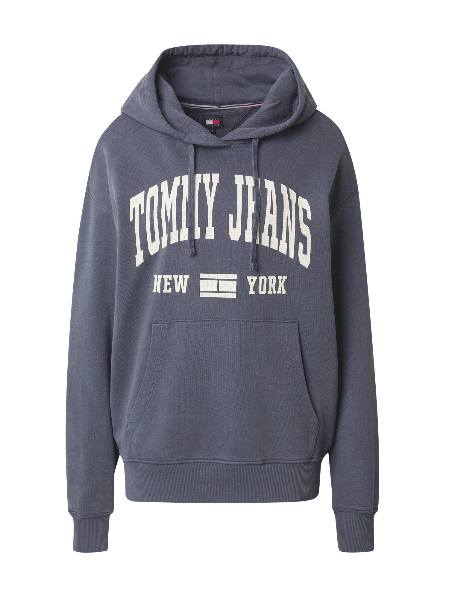 Tommy Jeans Μπλούζα φούτερ ανοικτό μπεζ / μπλε περιστεριού - Pepit.gr