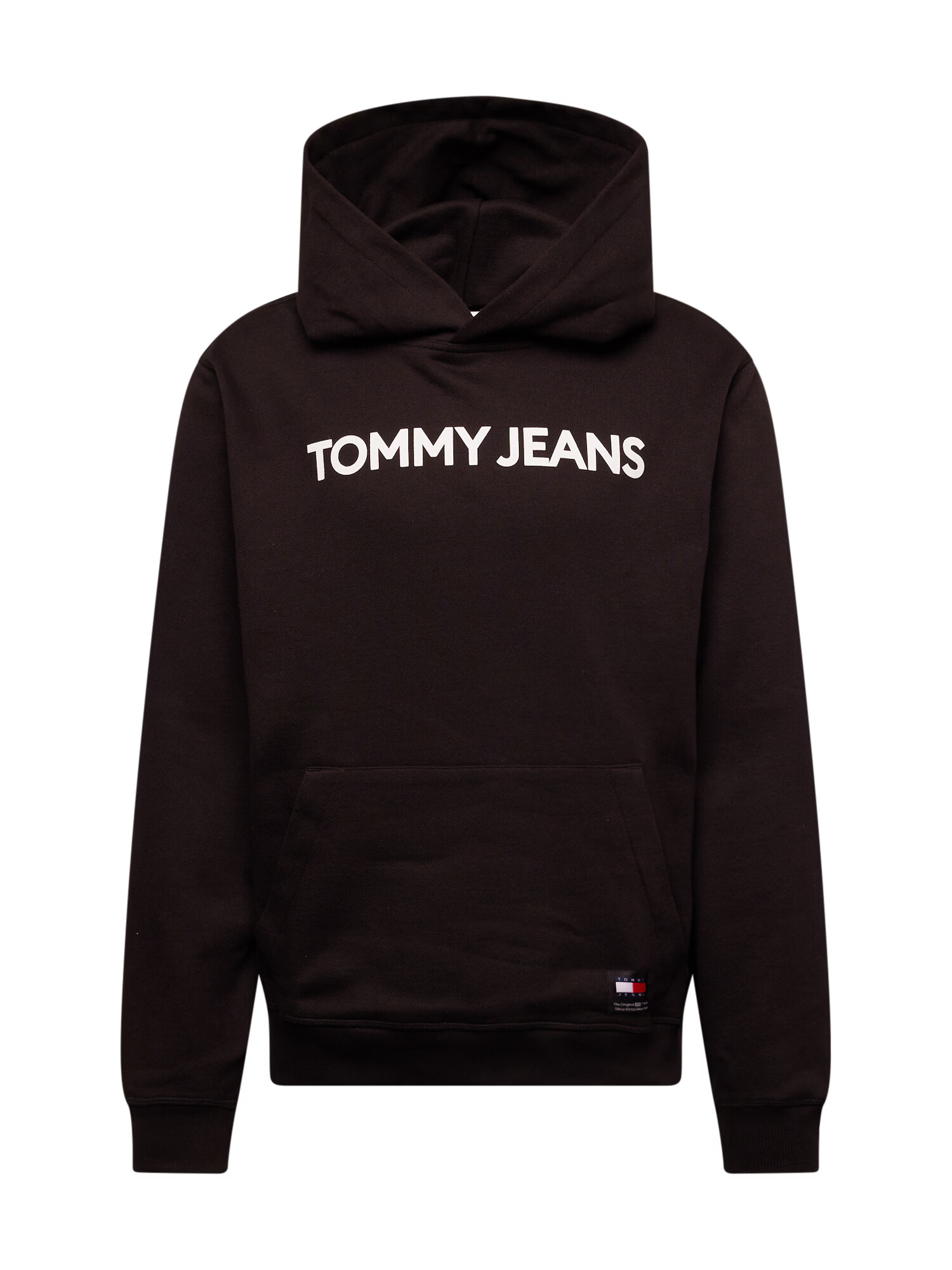 Tommy Jeans Μπλούζα φούτερ μαύρο / λευκό - Pepit.gr