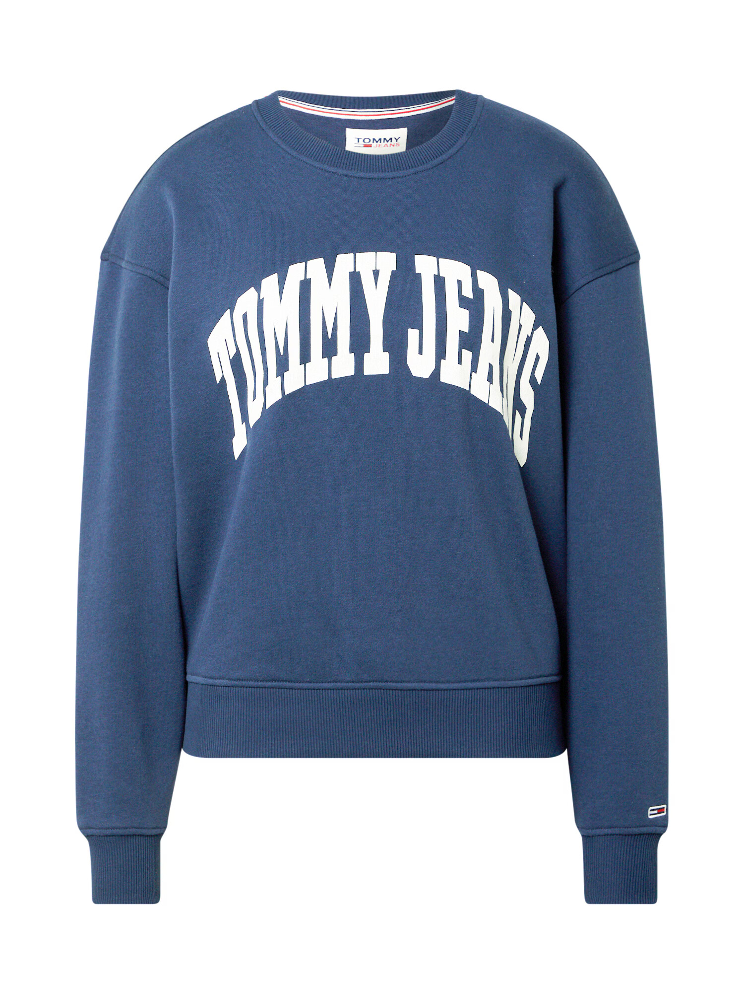 Tommy Jeans Μπλούζα φούτερ 'College' μπλε μαρέν / λευκό - Pepit.gr