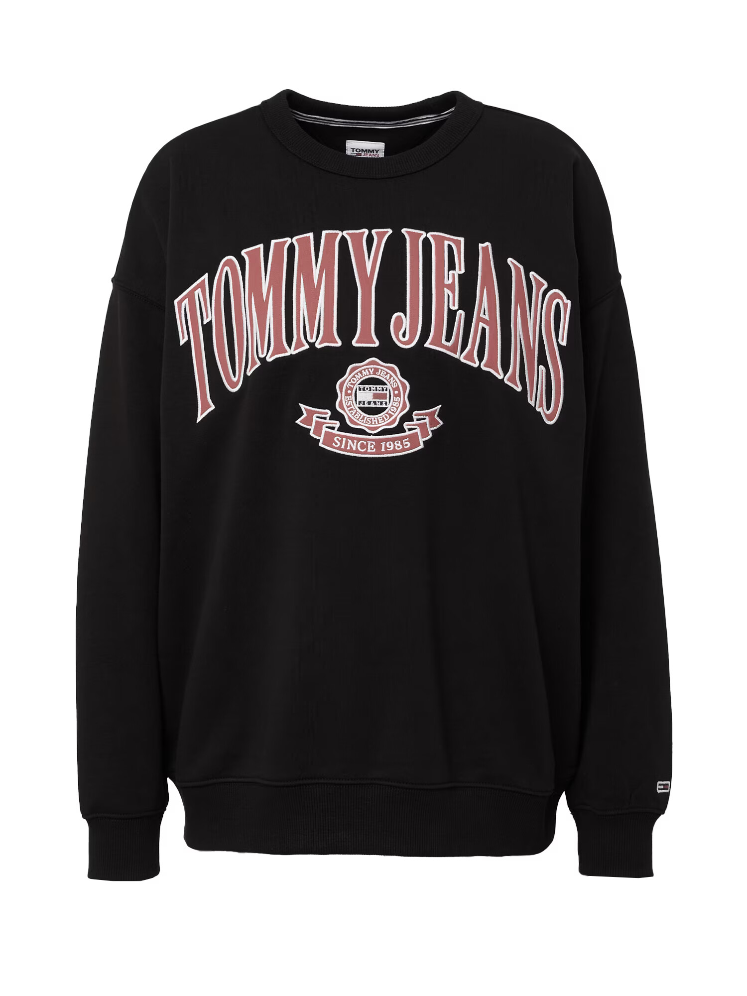 Tommy Jeans Μπλούζα φούτερ κόκκινο / μαύρο / λευκό - Pepit.gr