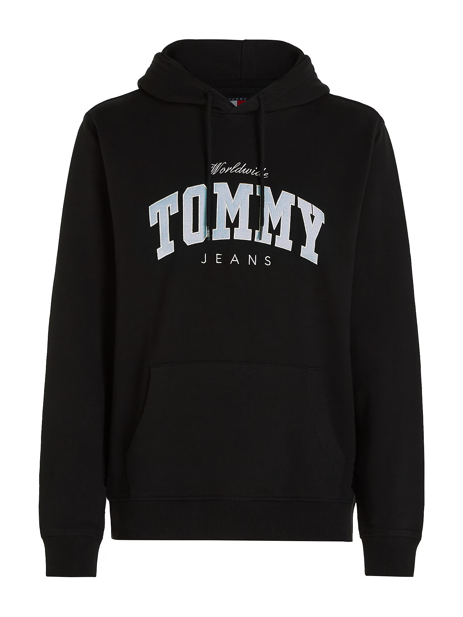 Tommy Jeans Μπλούζα φούτερ μαύρο / λευκό - Pepit.gr