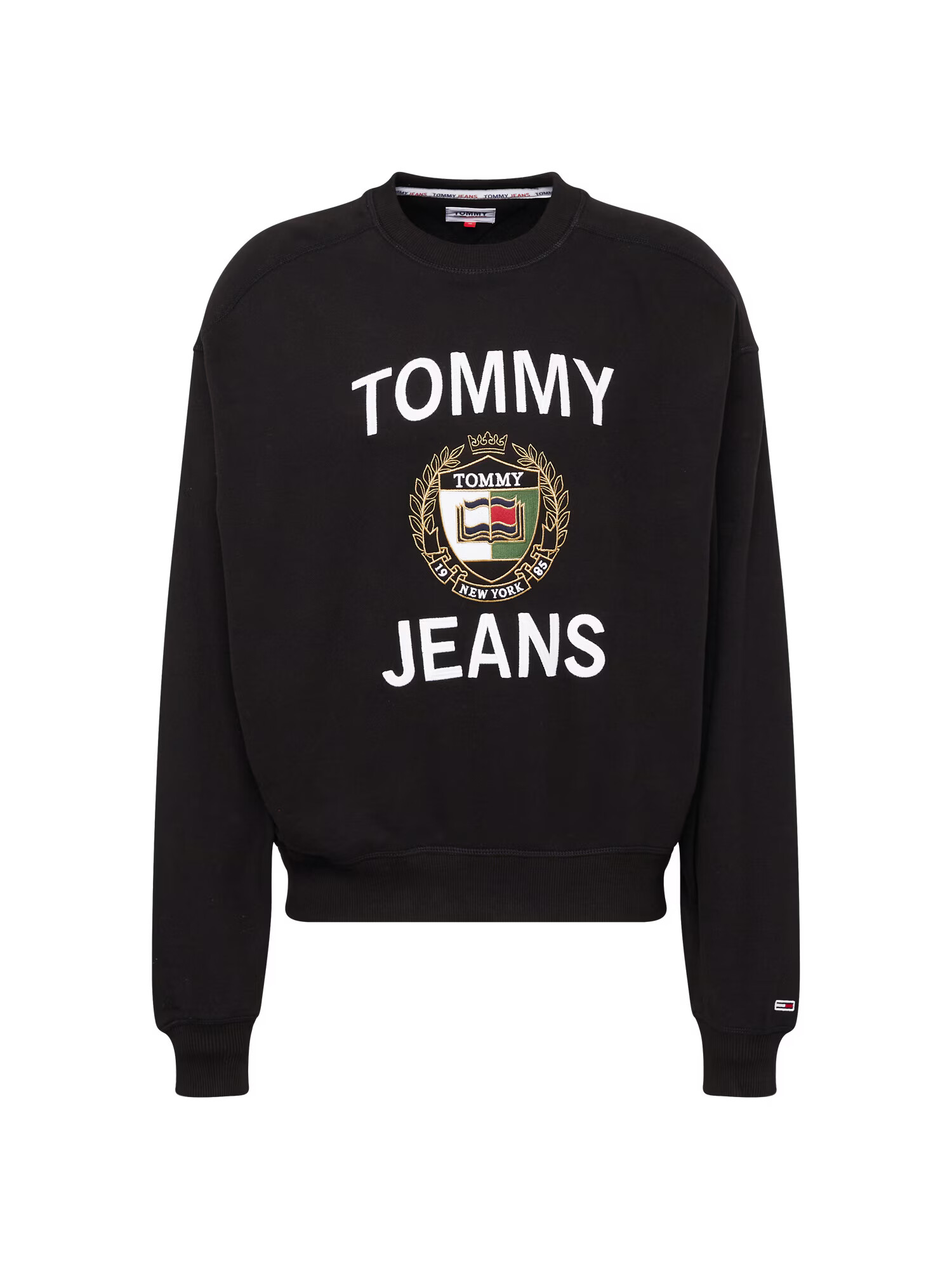 Tommy Jeans Μπλούζα φούτερ μπεζ / ανοικτό πράσινο / μαύρο / λευκό - Pepit.gr