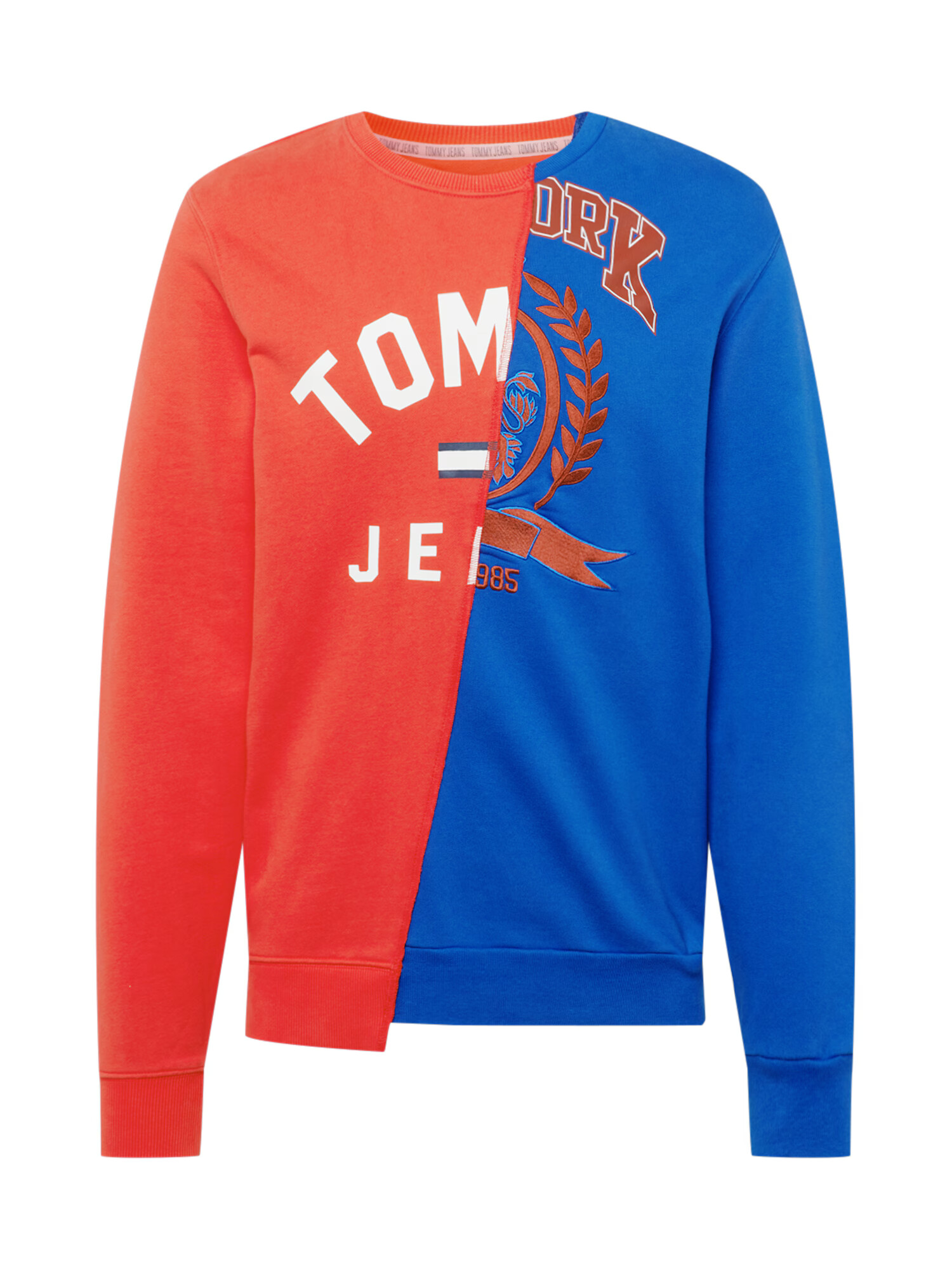 Tommy Jeans Μπλούζα φούτερ μπλε / ναυτικό μπλε / κόκκινο / λευκό - Pepit.gr