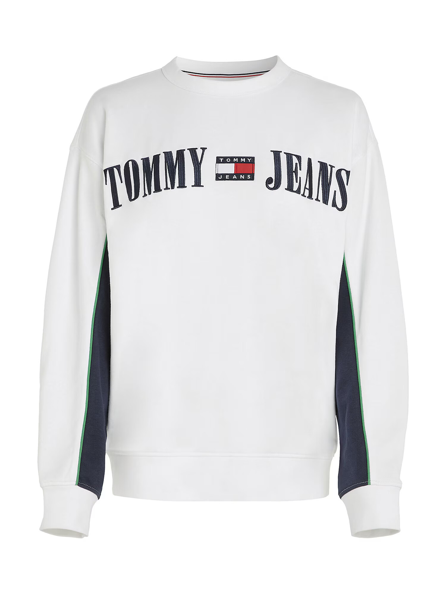 Tommy Jeans Μπλούζα φούτερ μπλε νύχτας / κόκκινο / λευκό - Pepit.gr