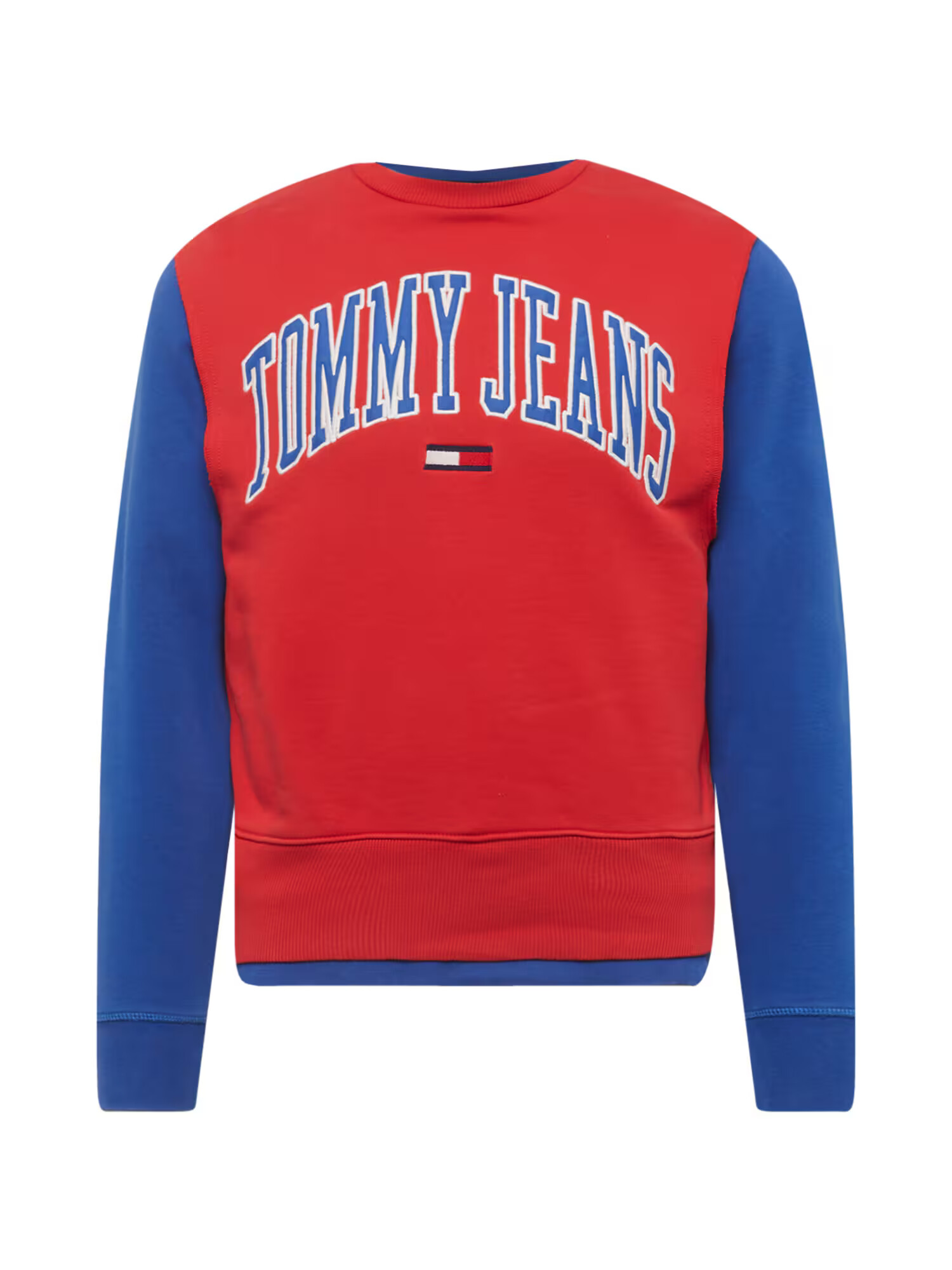 Tommy Jeans Μπλούζα φούτερ μπλε ουρανού / κόκκινο / λευκό - Pepit.gr