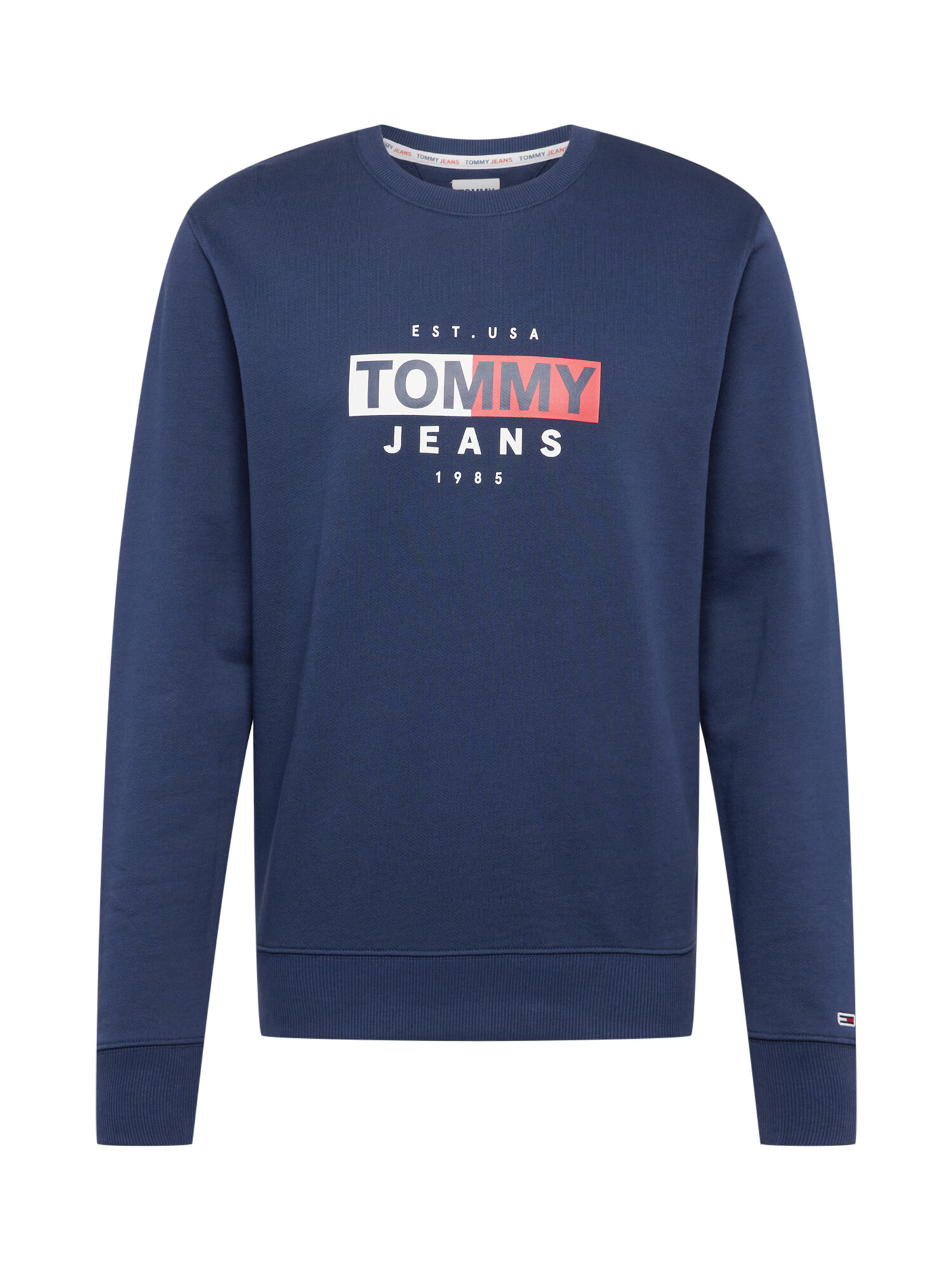 Tommy Jeans Μπλούζα φούτερ ναυτικό μπλε / κόκκινο / λευκό - Pepit.gr