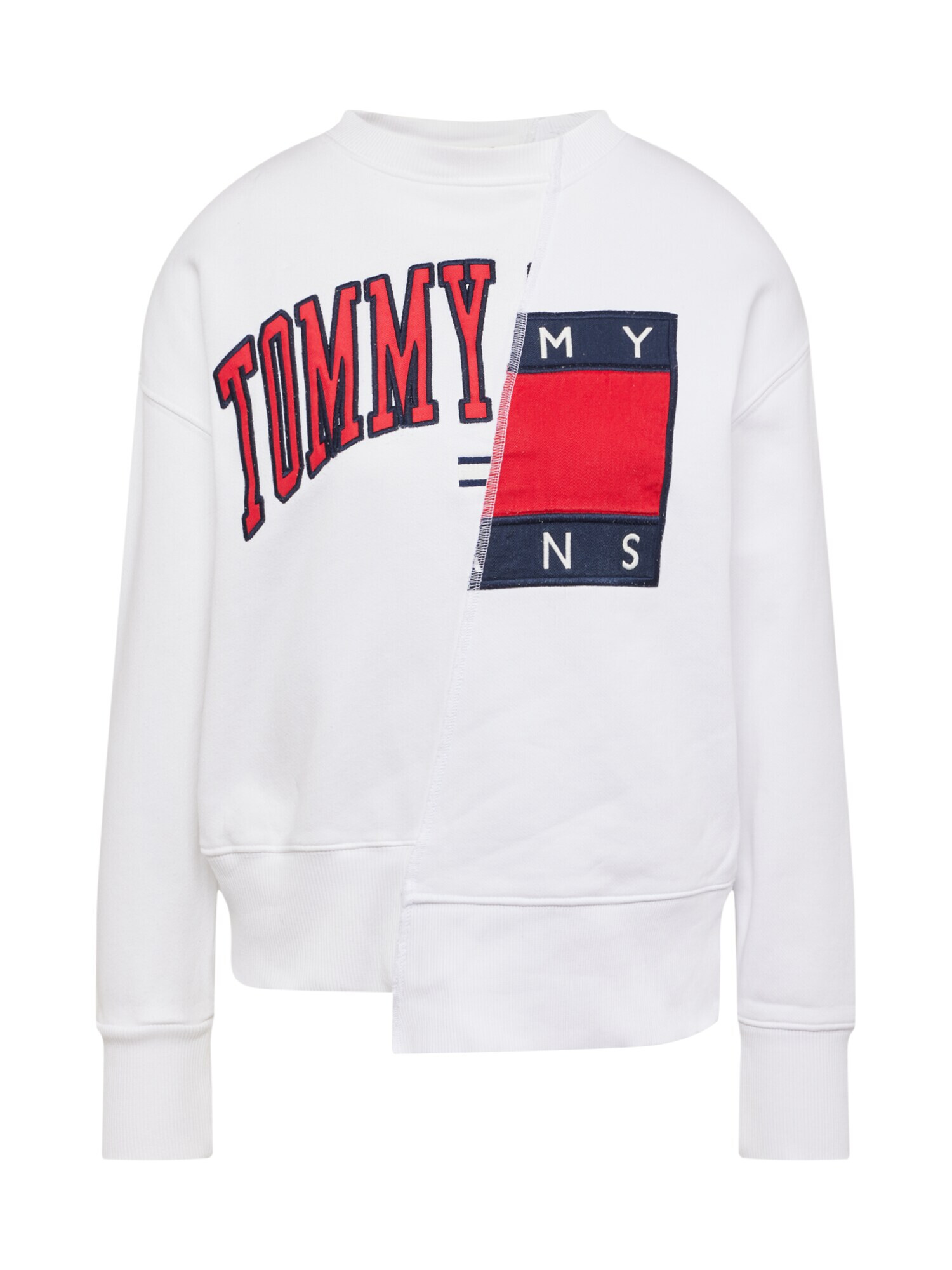 Tommy Jeans Μπλούζα φούτερ ναυτικό μπλε / κόκκινο / λευκό - Pepit.gr