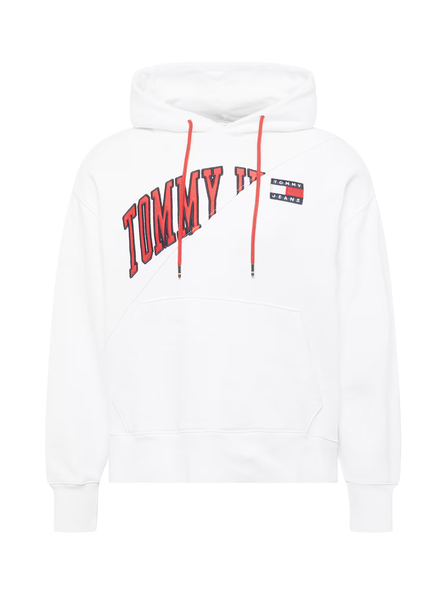 Tommy Jeans Μπλούζα φούτερ ναυτικό μπλε / κόκκινο / λευκό - Pepit.gr