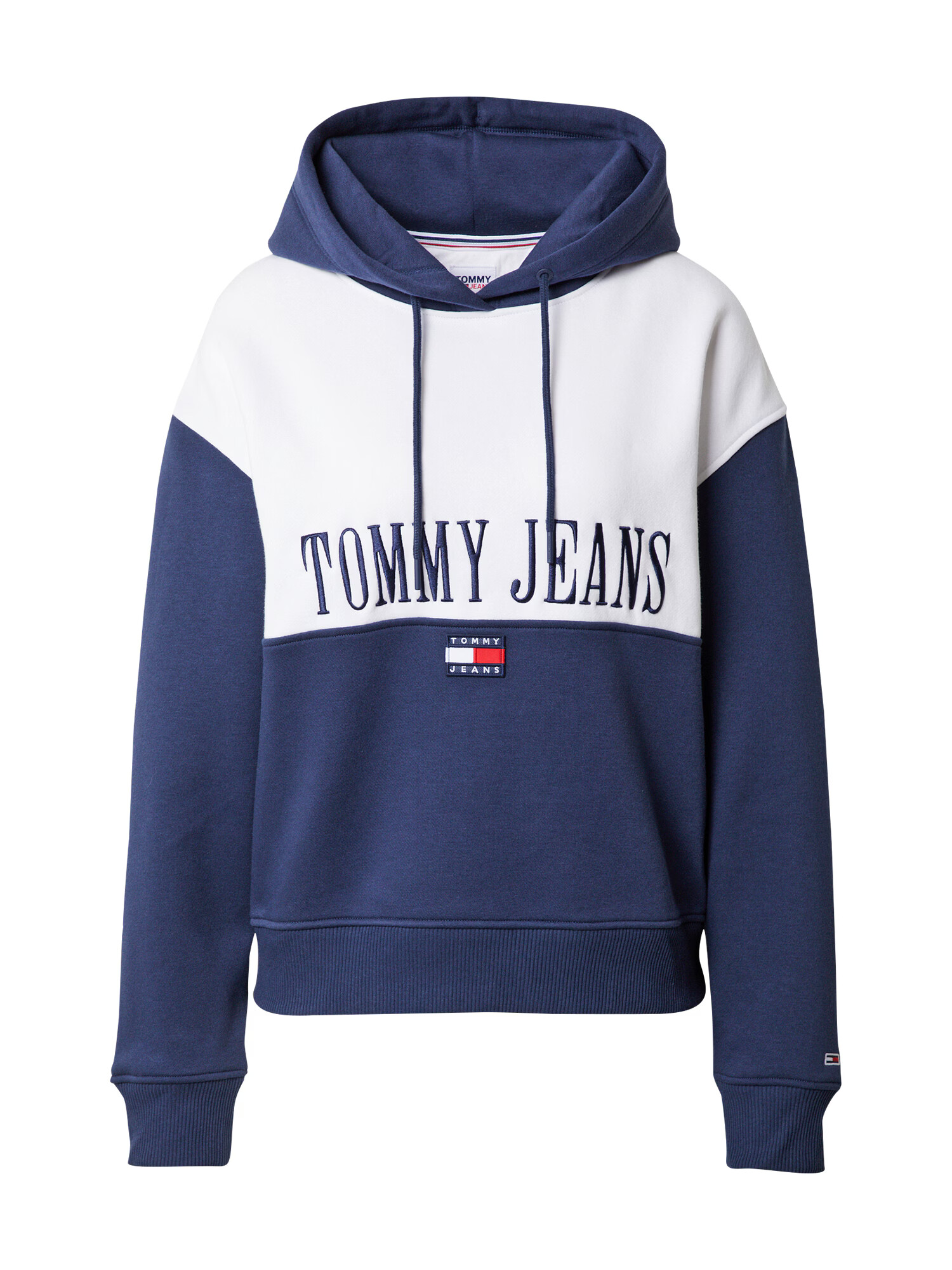 Tommy Jeans Μπλούζα φούτερ ναυτικό μπλε / κόκκινο / λευκό - Pepit.gr