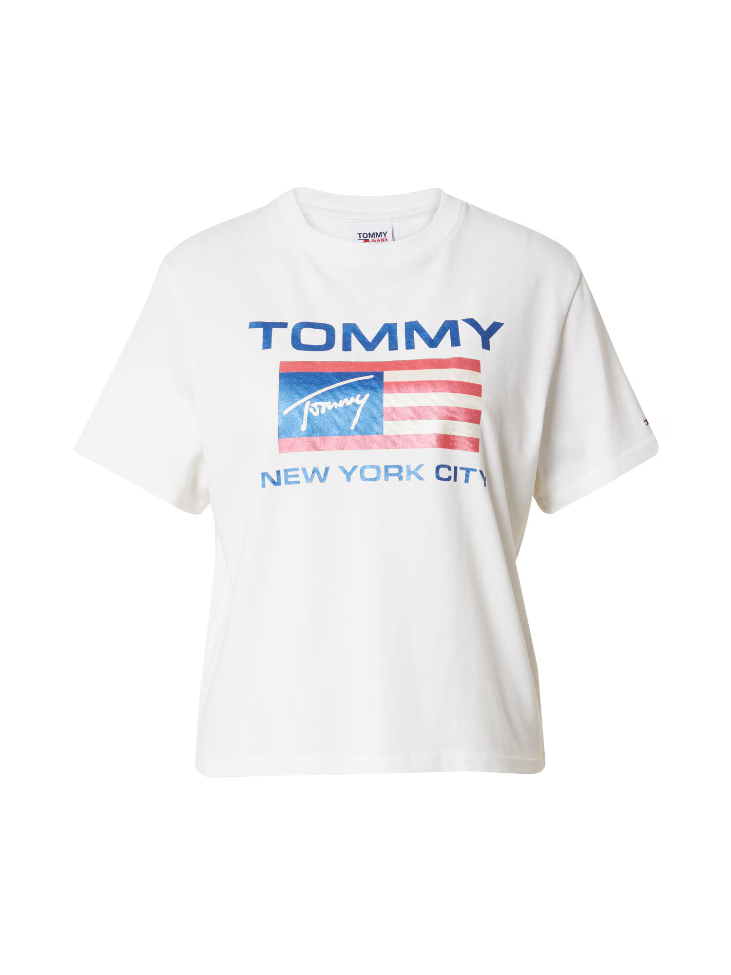 Tommy Jeans Μπλουζάκι μπλε / κόκκινο / λευκό - Pepit.gr