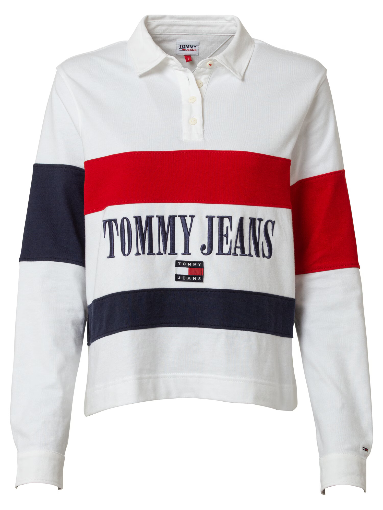 Tommy Jeans Μπλουζάκι μπλε νύχτας / κόκκινο / λευκό - Pepit.gr