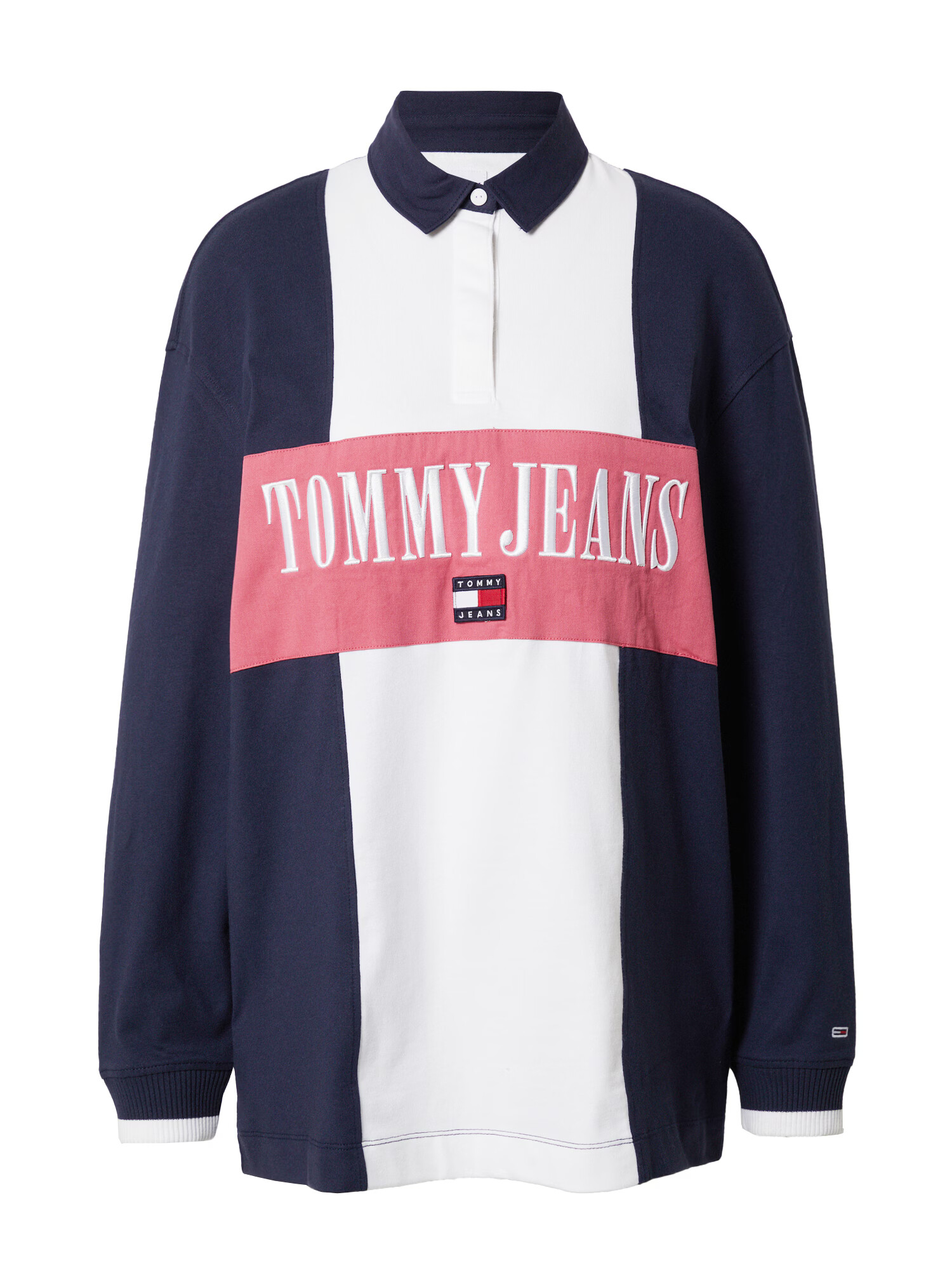 Tommy Jeans Μπλουζάκι ναυτικό μπλε / κόκκινο / καρπουζί / λευκό - Pepit.gr