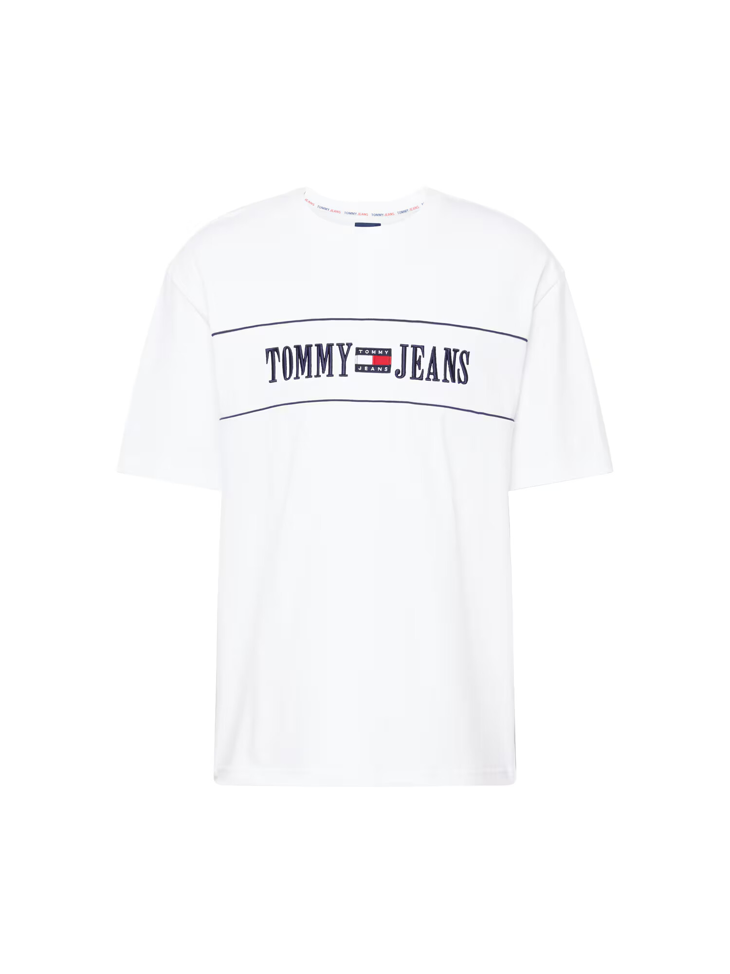 Tommy Jeans Μπλουζάκι ναυτικό μπλε / κόκκινο / λευκό - Pepit.gr