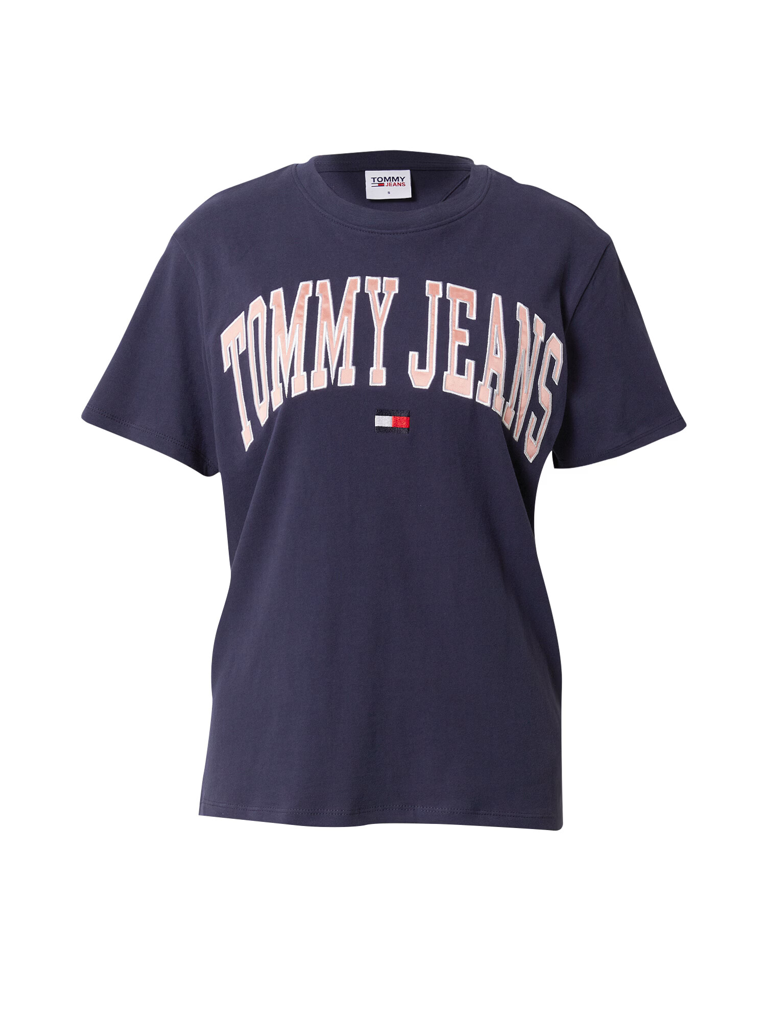 Tommy Jeans Μπλουζάκι ναυτικό μπλε / ρόδινο / κόκκινο / λευκό - Pepit.gr