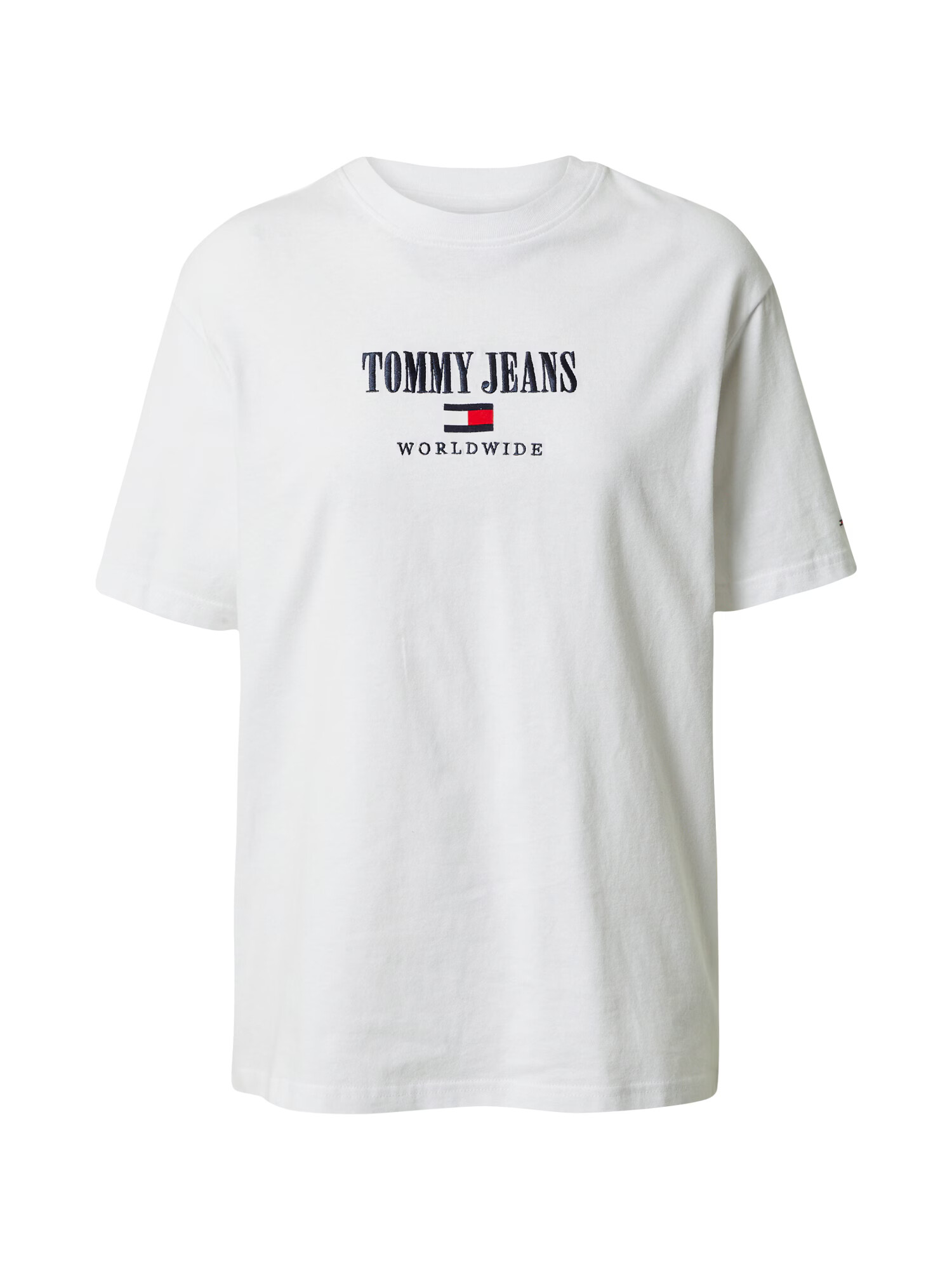 Tommy Jeans Μπλουζάκι σκούρο μπλε / κόκκινο / offwhite - Pepit.gr