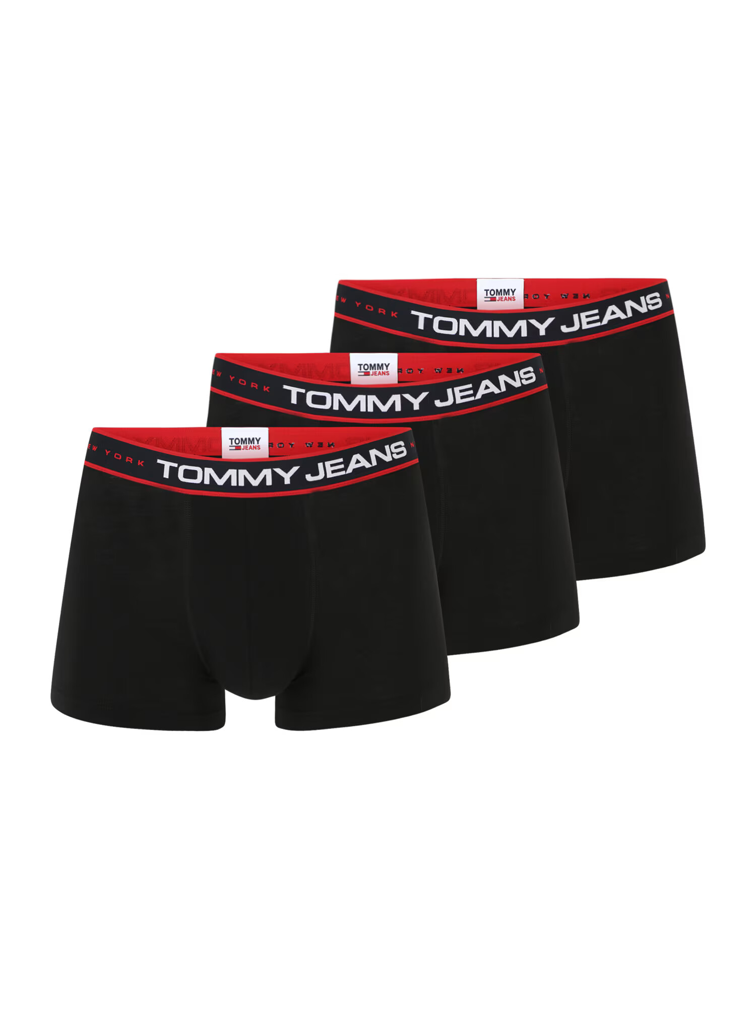 Tommy Jeans Μποξεράκι κόκκινο / μαύρο / λευκό - Pepit.gr