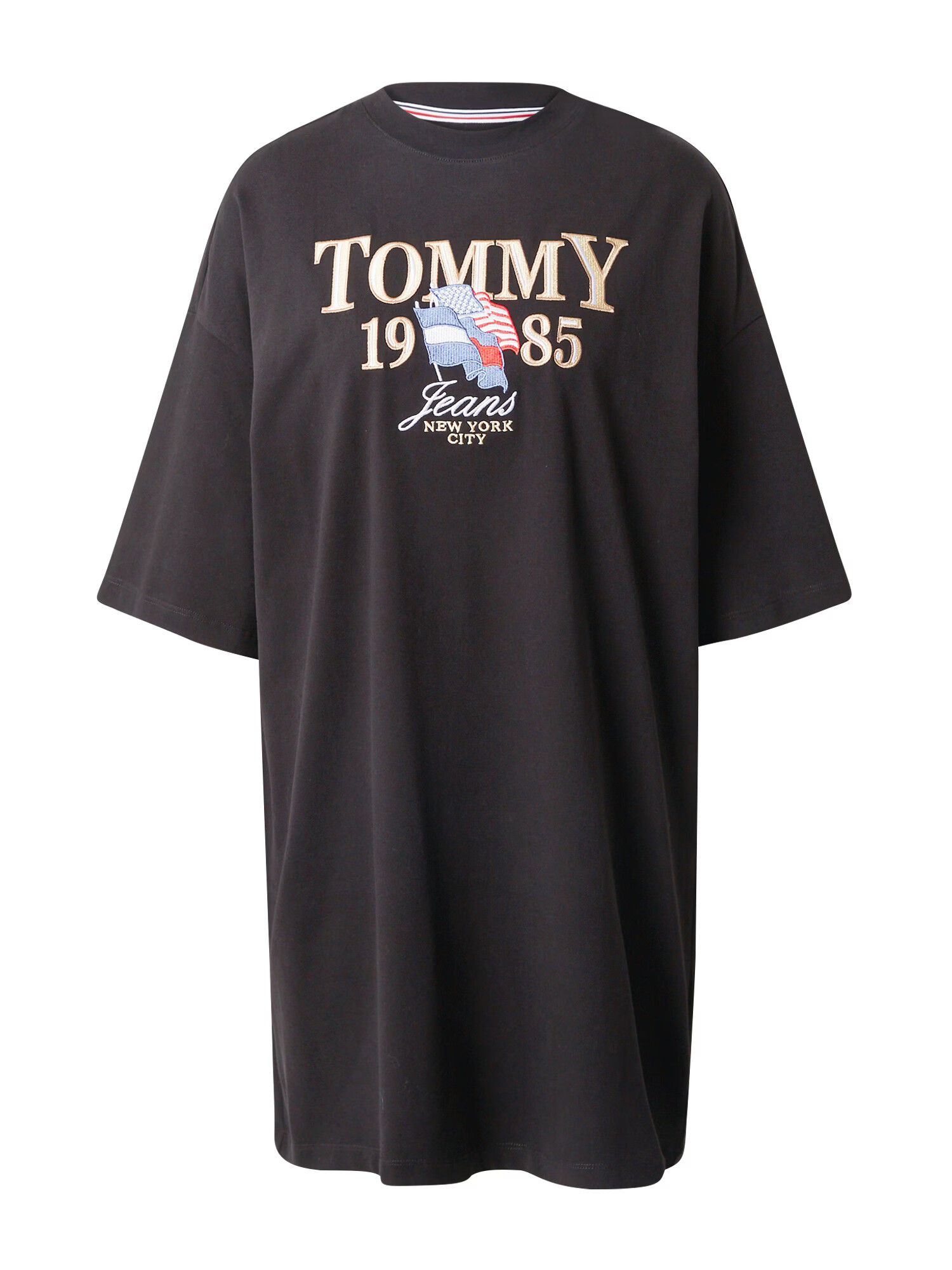 Tommy Jeans Φόρεμα μπλε / χρυσό / κόκκινο / μαύρο - Pepit.gr