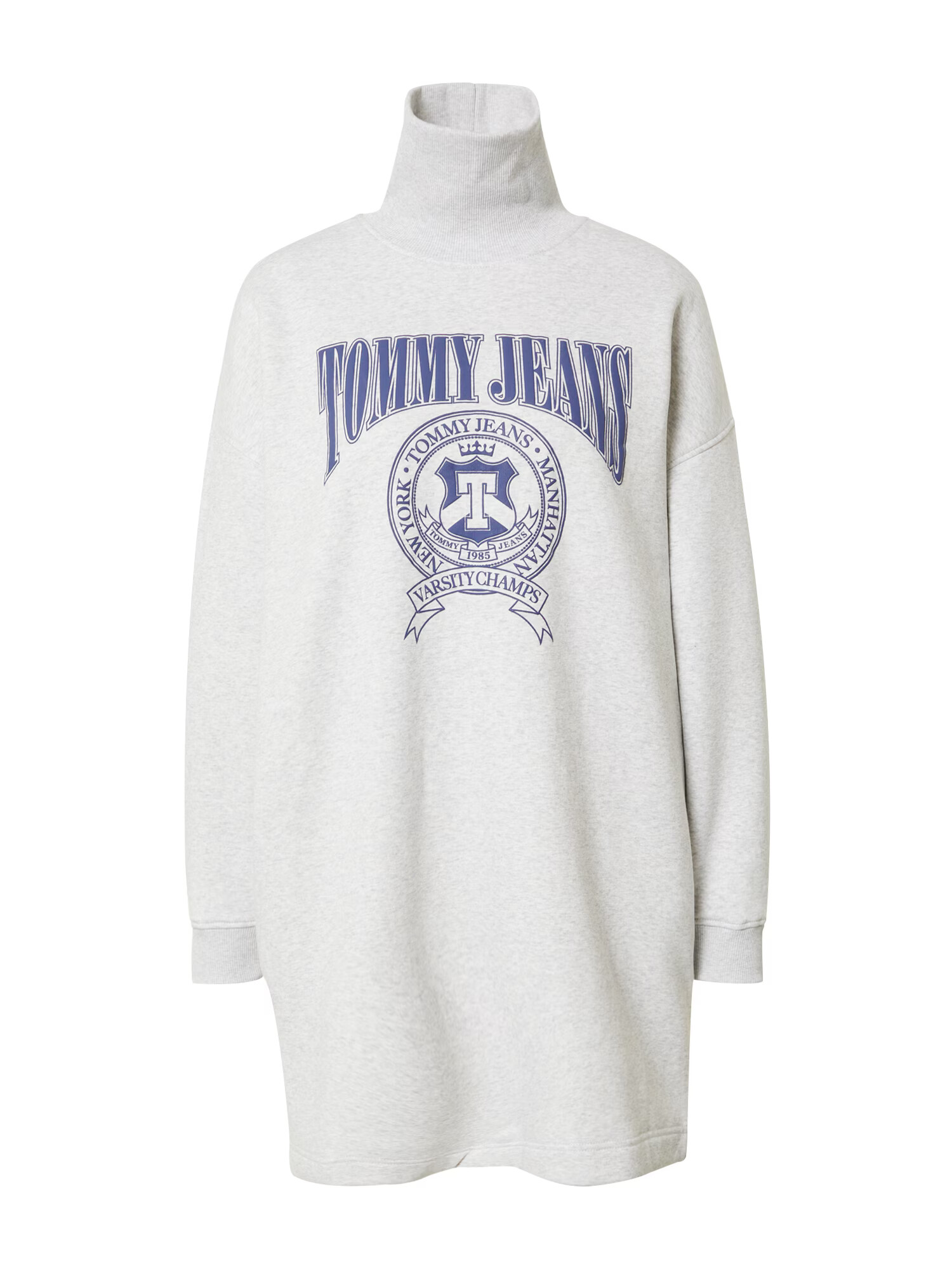 Tommy Jeans Φόρεμα μπλε μαρέν / γκρι μελανζέ - Pepit.gr