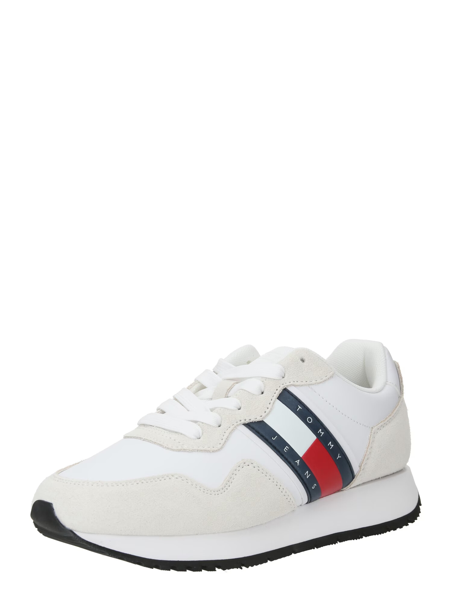 Tommy Jeans Σνίκερ χαμηλό 'Runner Mat' ναυτικό μπλε / αιματί / λευκό - Pepit.gr