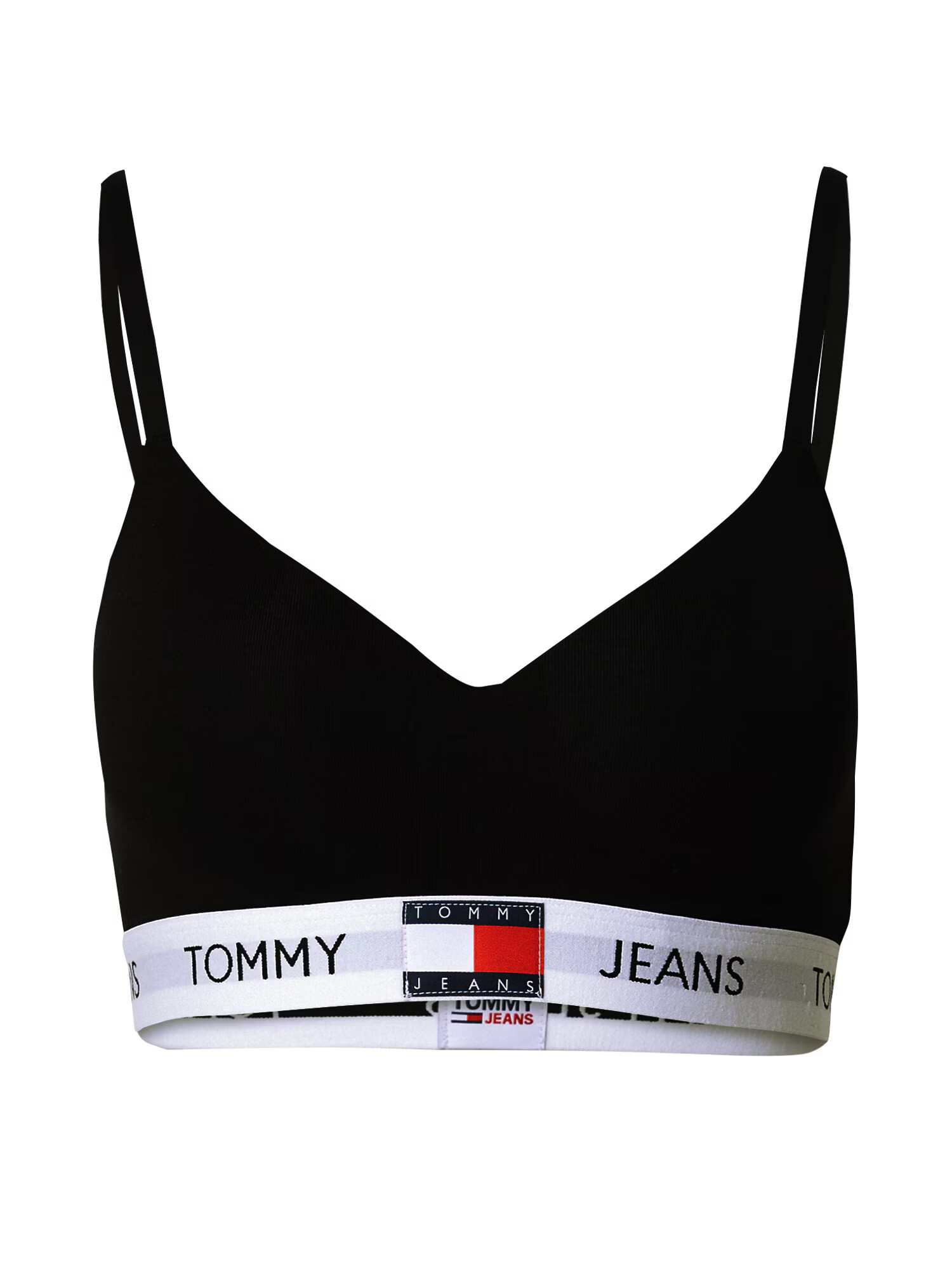 Tommy Jeans Σουτιέν κόκκινο / μαύρο / λευκό - Pepit.gr