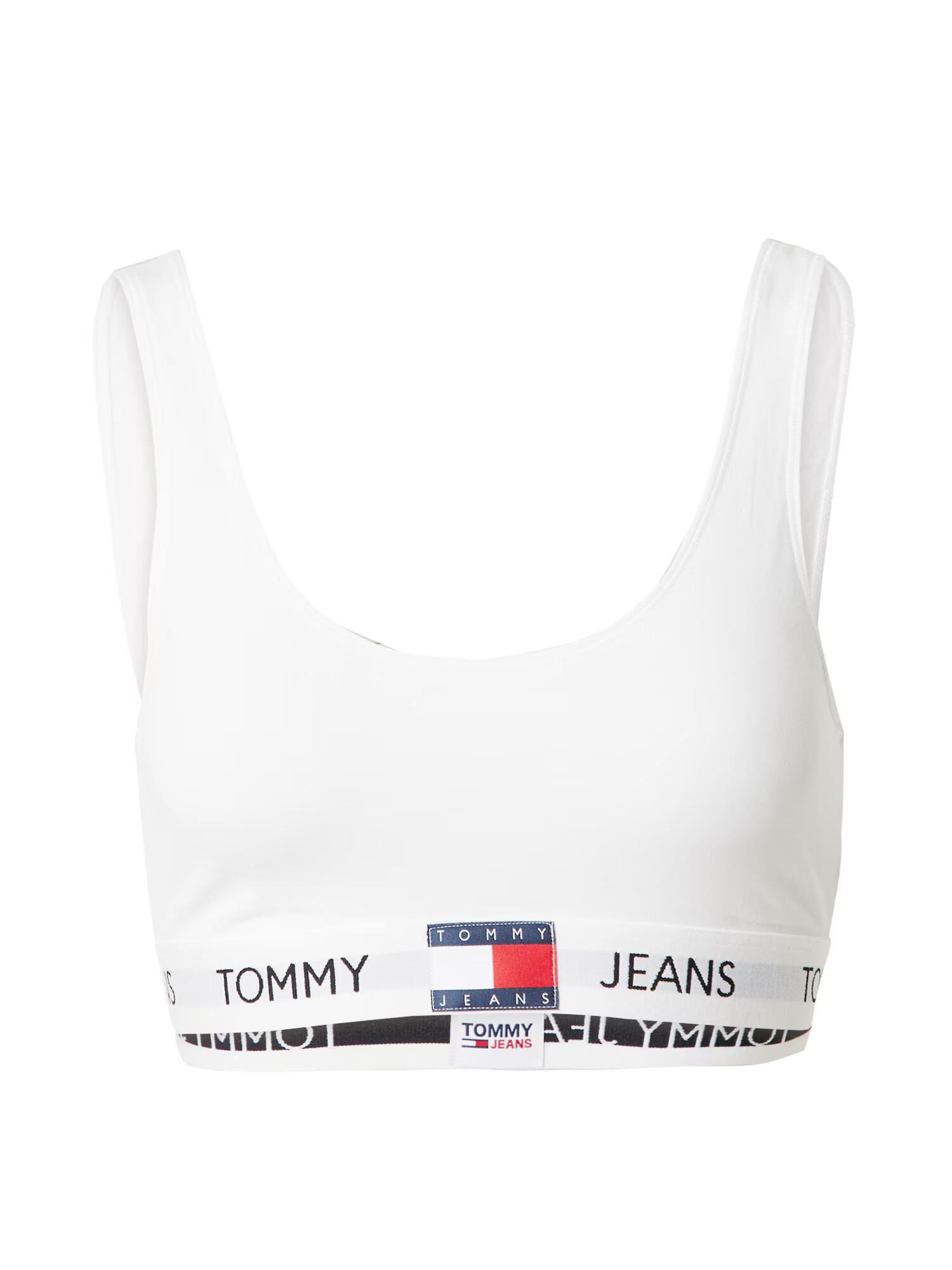 Tommy Jeans Σουτιέν λευκό - Pepit.gr