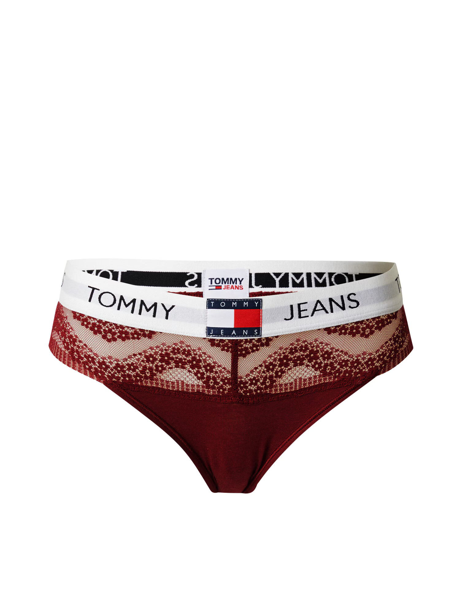 Tommy Jeans Στρινγκ ναυτικό μπλε / σκούρο κόκκινο / λευκό - Pepit.gr