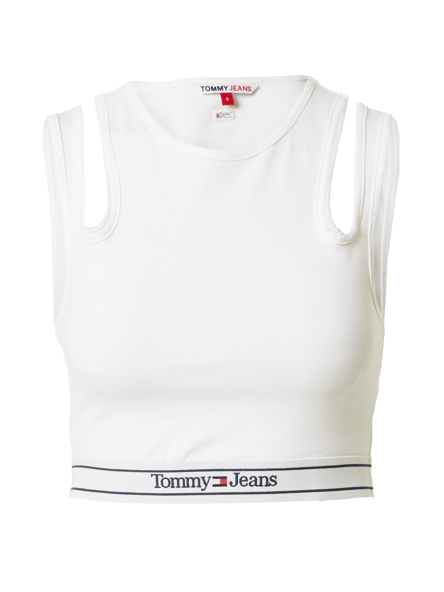 Tommy Jeans Τοπ ναυτικό μπλε / κόκκινο φωτιάς / λευκό - Pepit.gr