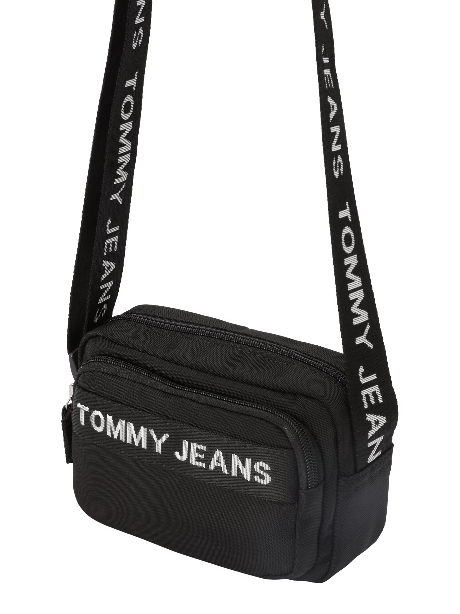 Tommy Jeans Τσάντα ώμου 'Essentials' μαύρο / λευκό - Pepit.gr