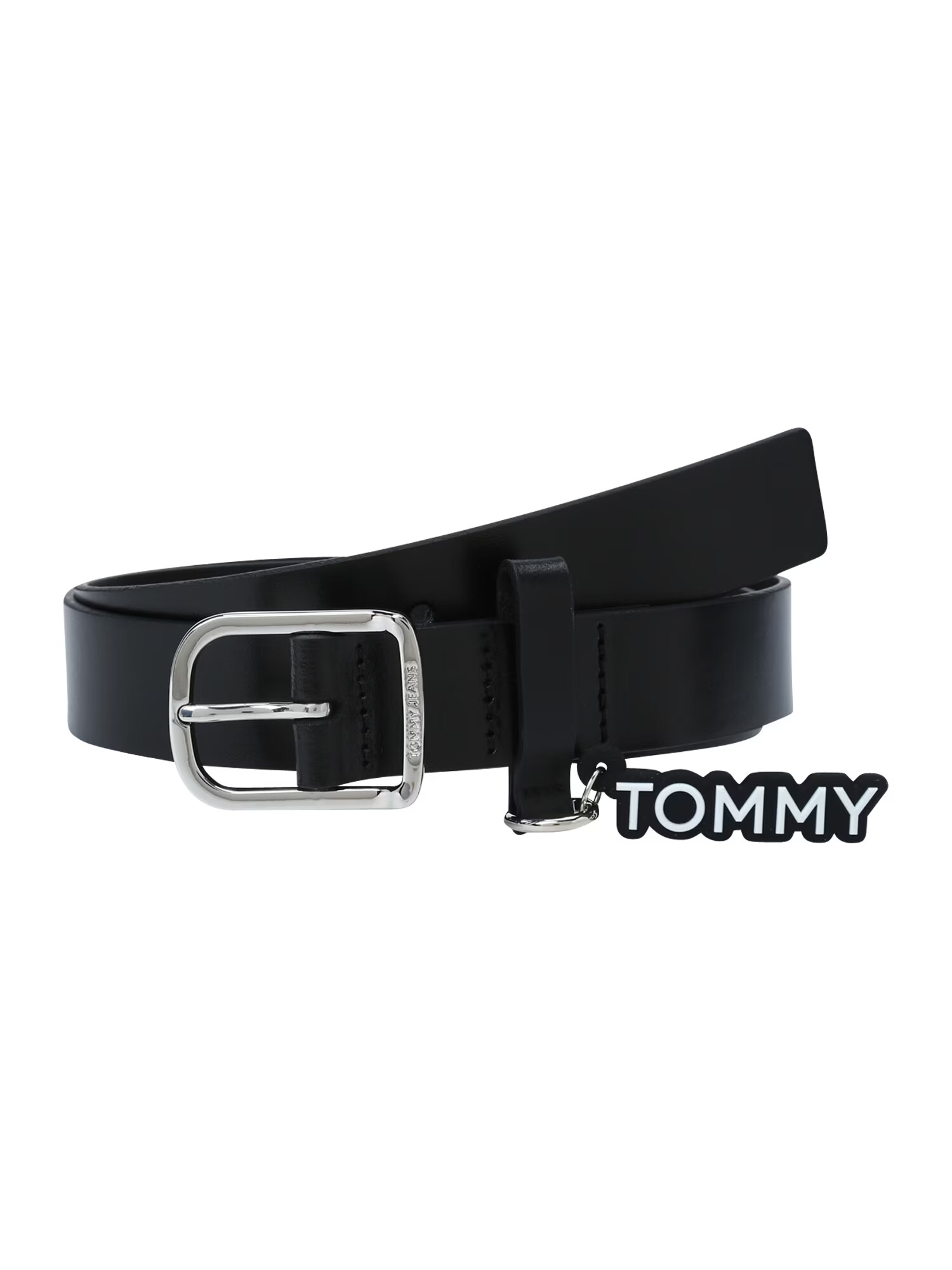 Tommy Jeans Ζώνη μαύρο / offwhite - Pepit.gr