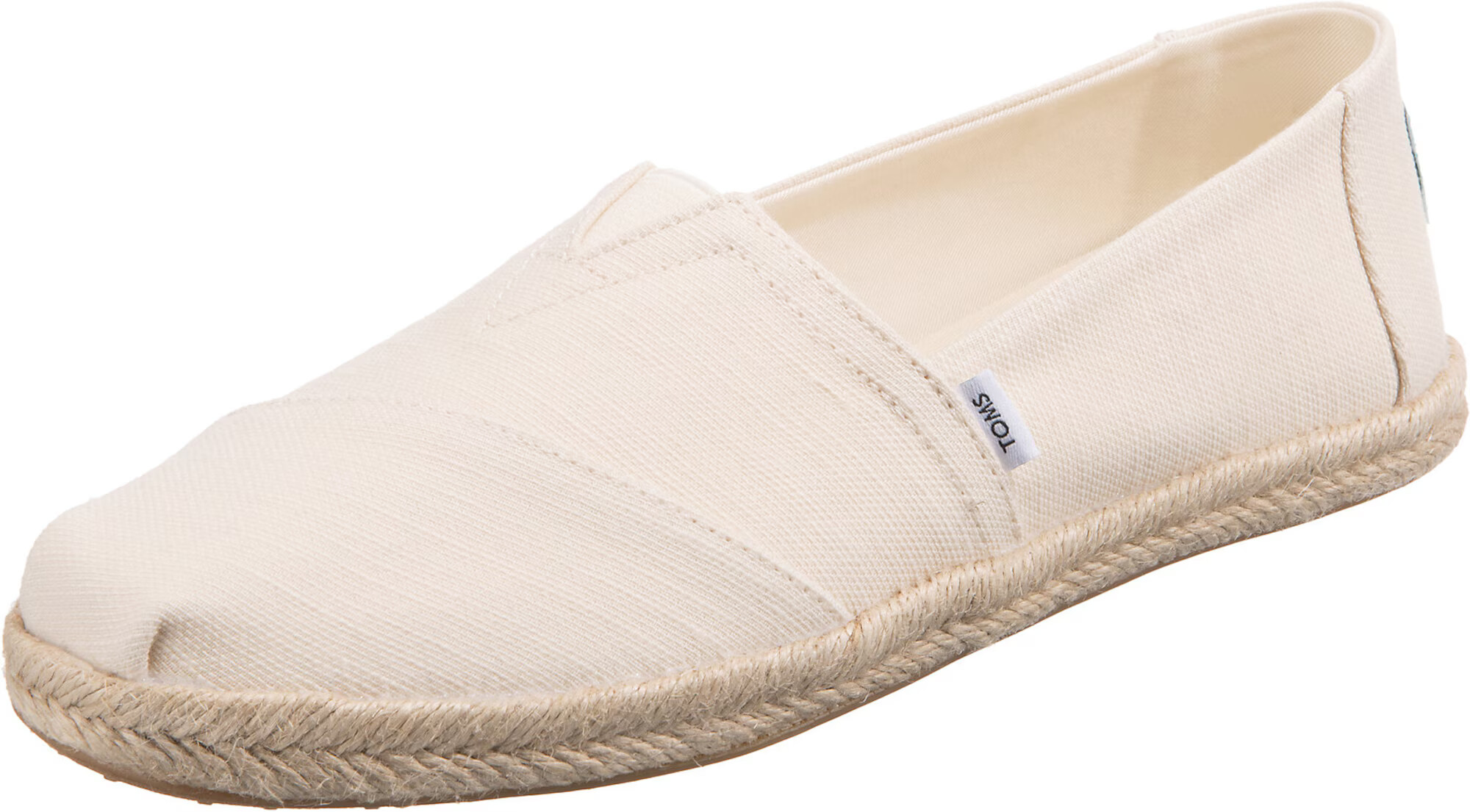 TOMS Εσπαντρίγιες 'ALPARGATA ROPE' κρεμ - Pepit.gr