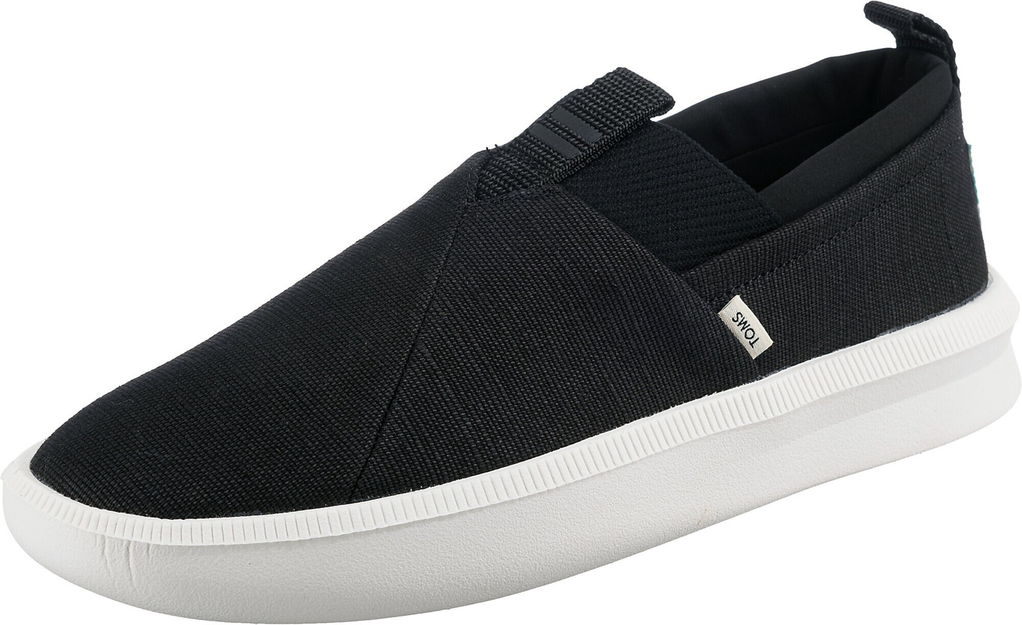 TOMS Slip-on 'ALPARGATA ROVER' μαύρο - Pepit.gr