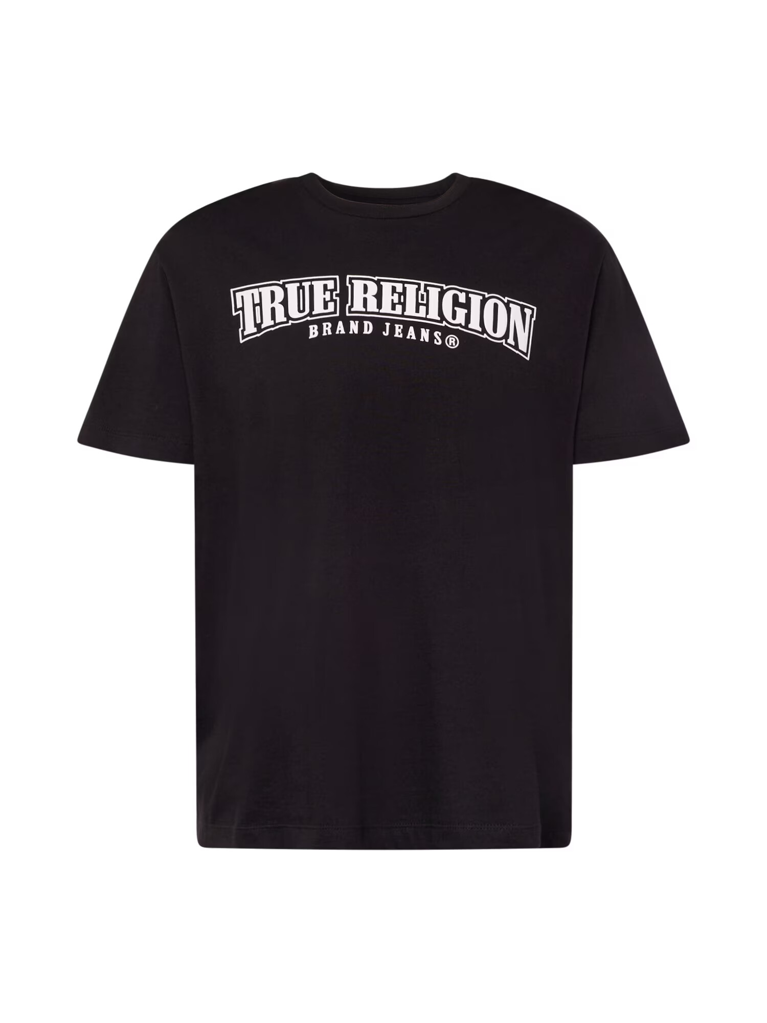 True Religion Μπλουζάκι μαύρο / λευκό - Pepit.gr