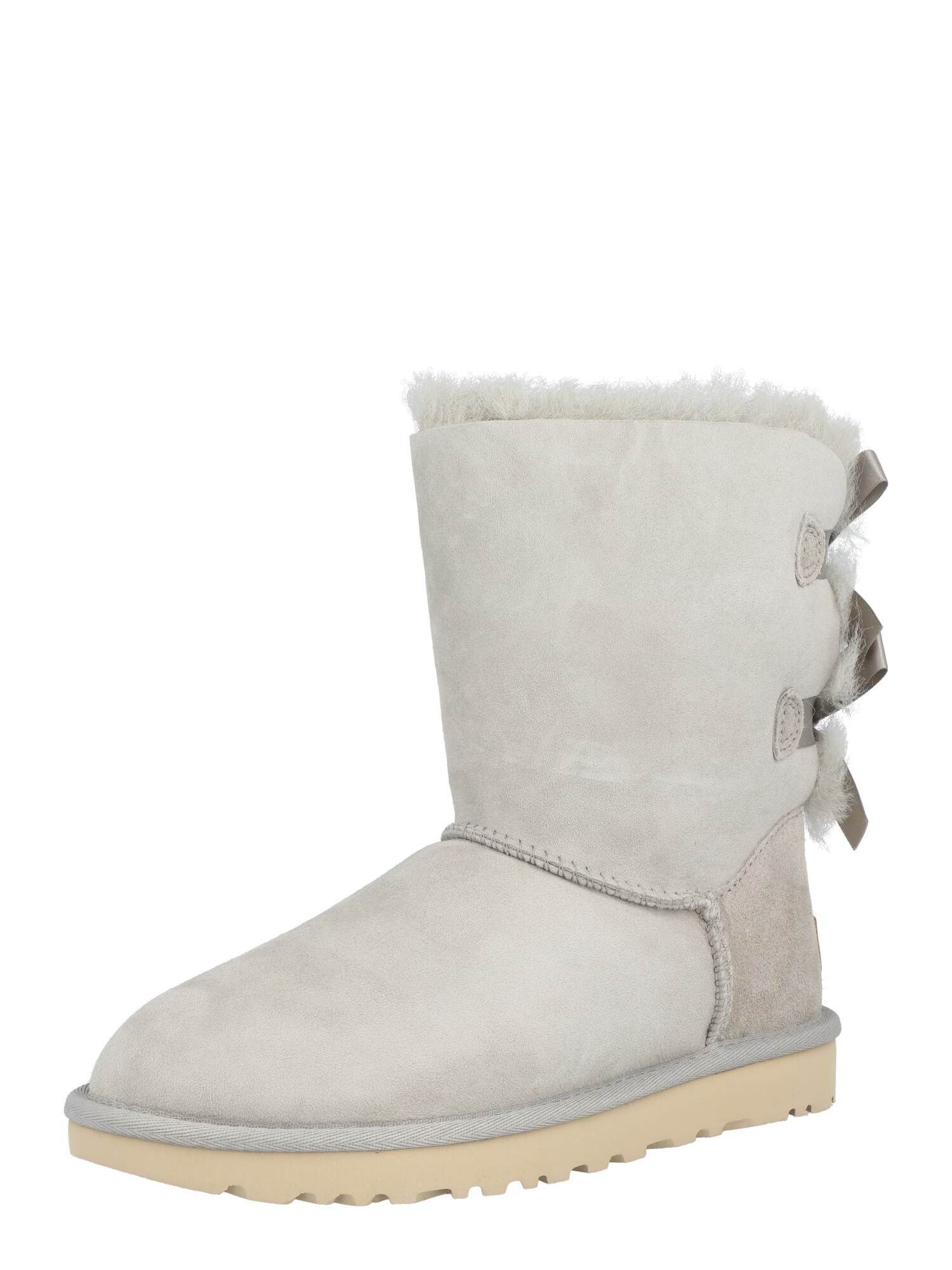 UGG Boots 'Bailey Bow' ανοικτό γκρι - Pepit.gr