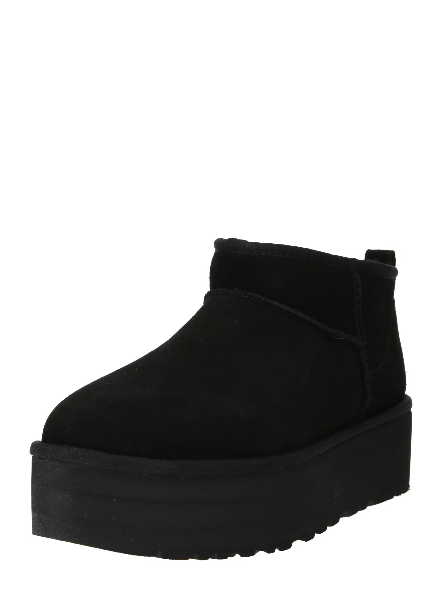 UGG Μποτάκι 'CLASSIC ULTRA MINI' μαύρο - Pepit.gr