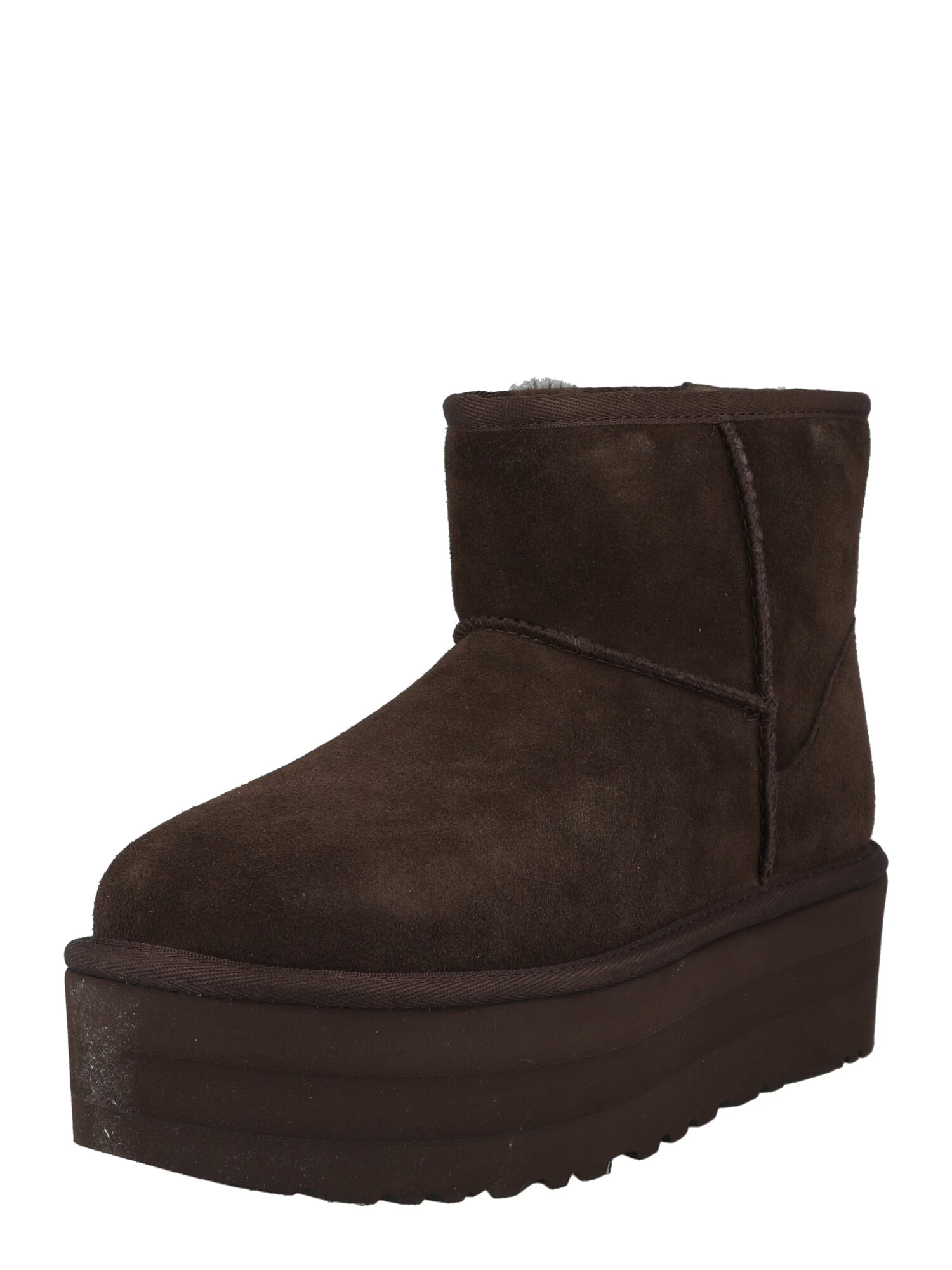 UGG Μπότες για χιόνι 'CLASSIC MINI' σκούρο καφέ - Pepit.gr