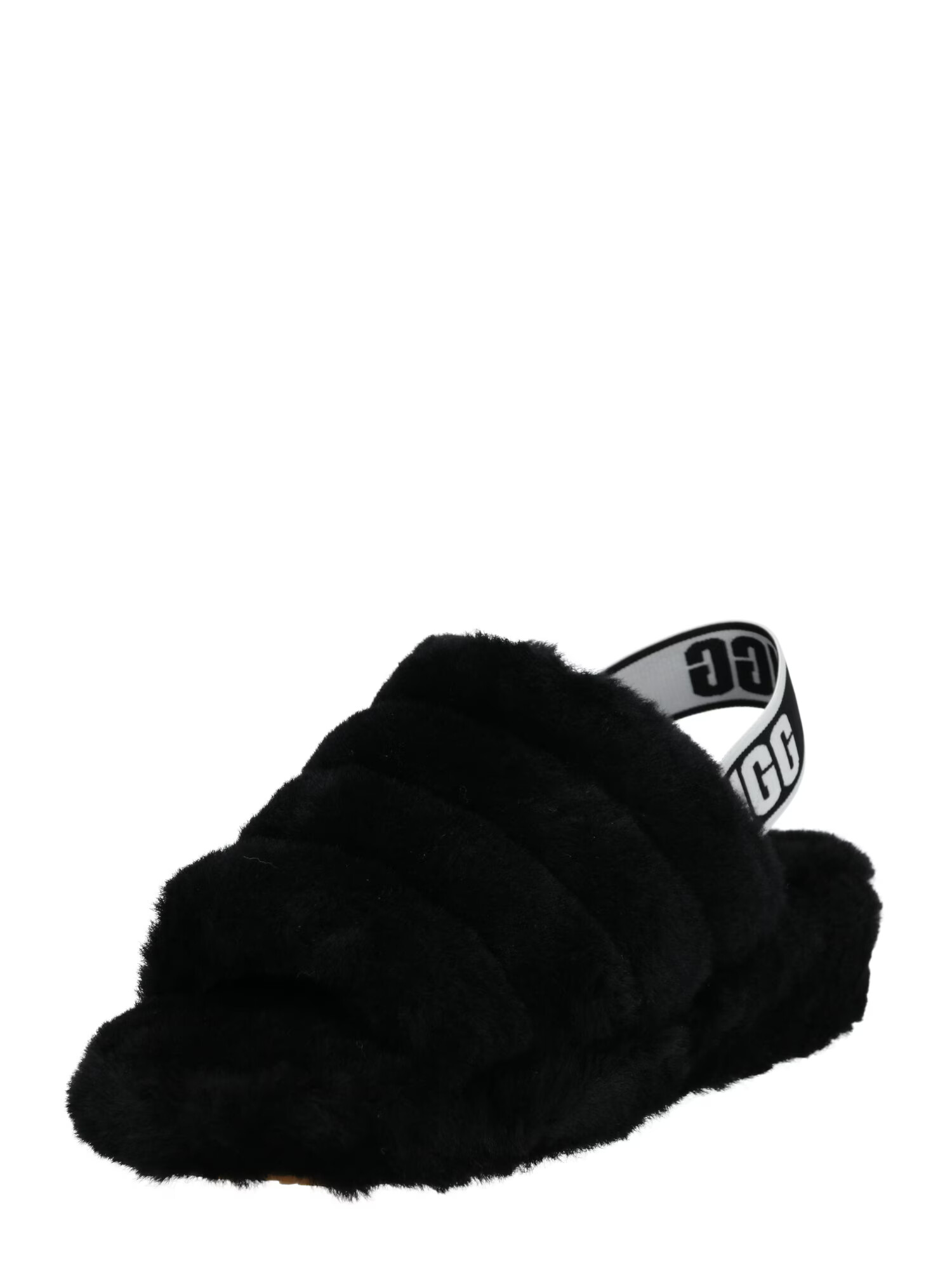 UGG Παντόφλα 'Fluff Yeah' μαύρο - Pepit.gr