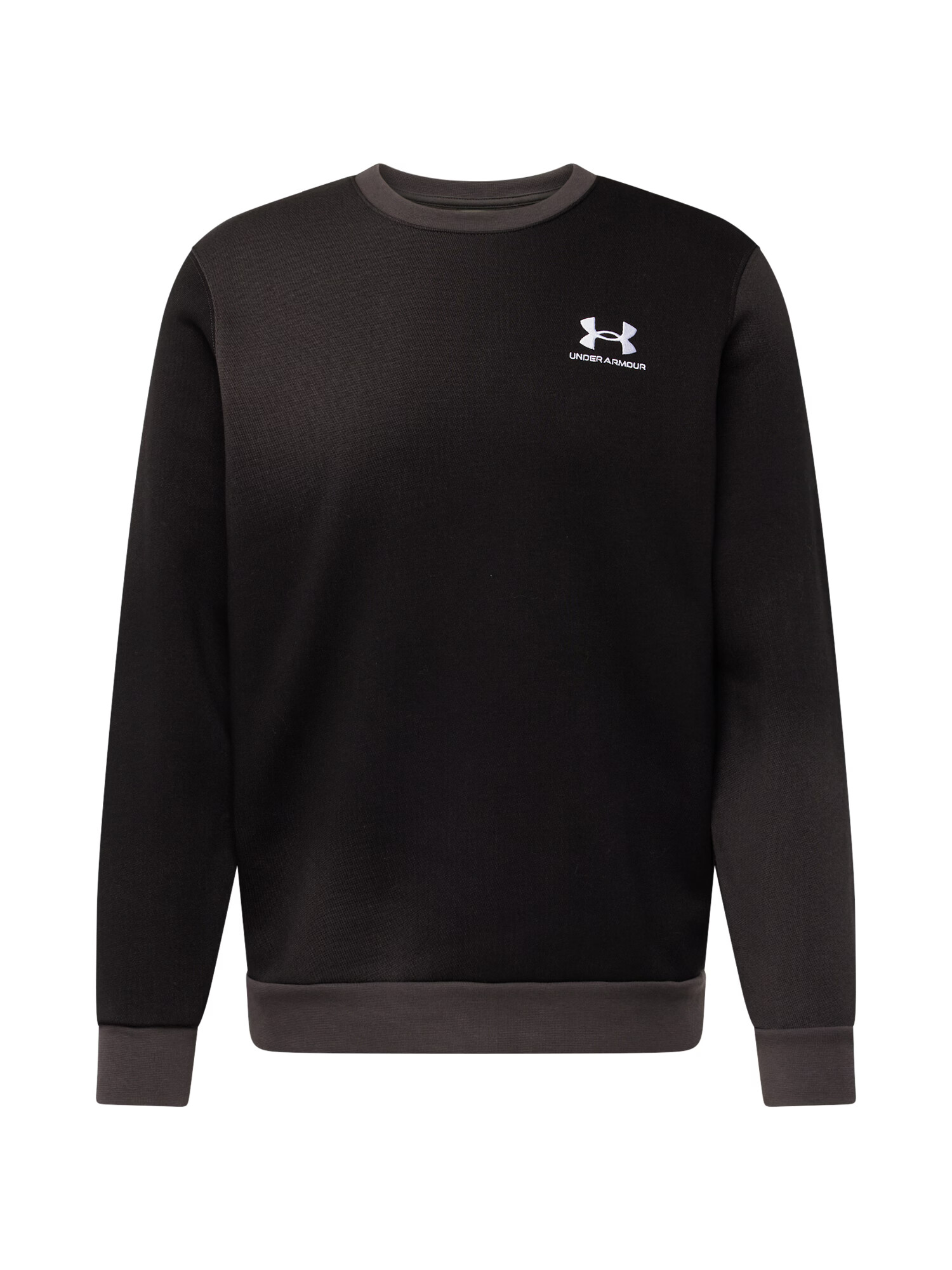 UNDER ARMOUR Αθλητική μπλούζα φούτερ 'Essential Novelty' μαύρο / λευκό - Pepit.gr