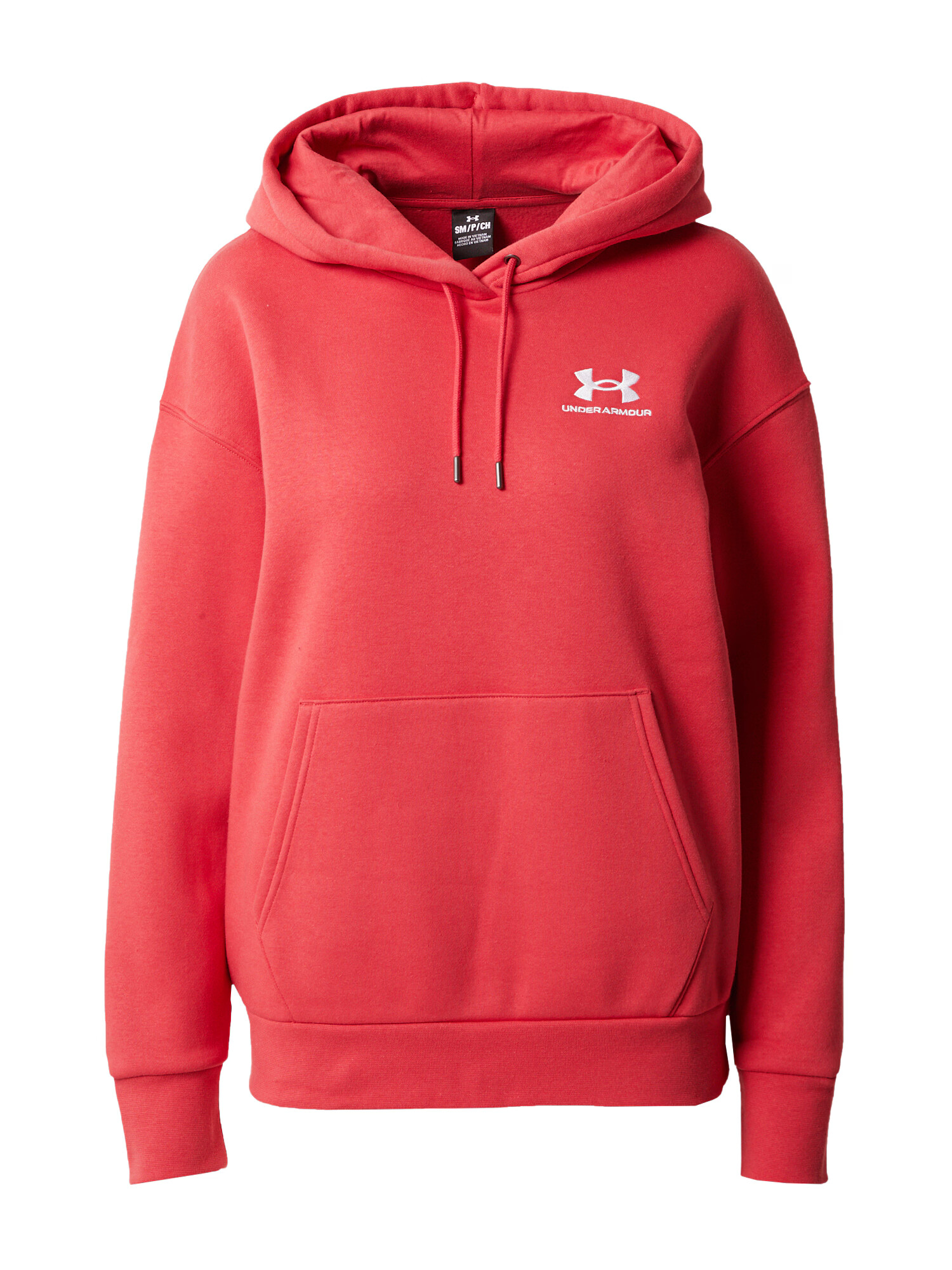 UNDER ARMOUR Αθλητική μπλούζα φούτερ κόκκινο / λευκό - Pepit.gr