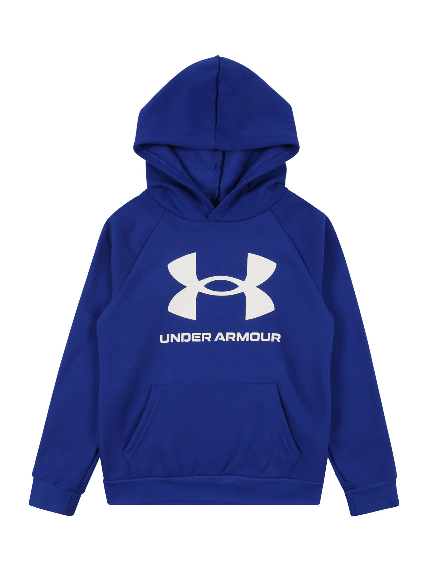 UNDER ARMOUR Αθλητική μπλούζα φούτερ μπλε / λευκό - Pepit.gr