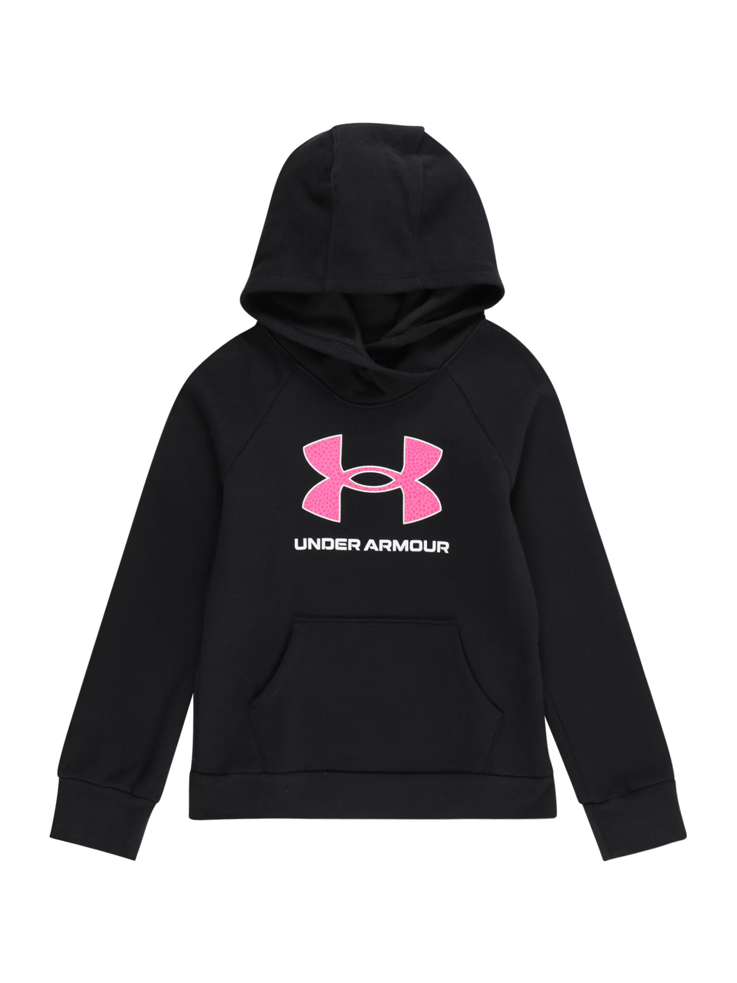 UNDER ARMOUR Αθλητική μπλούζα φούτερ 'Rival' ροζ / μαύρο / λευκό - Pepit.gr