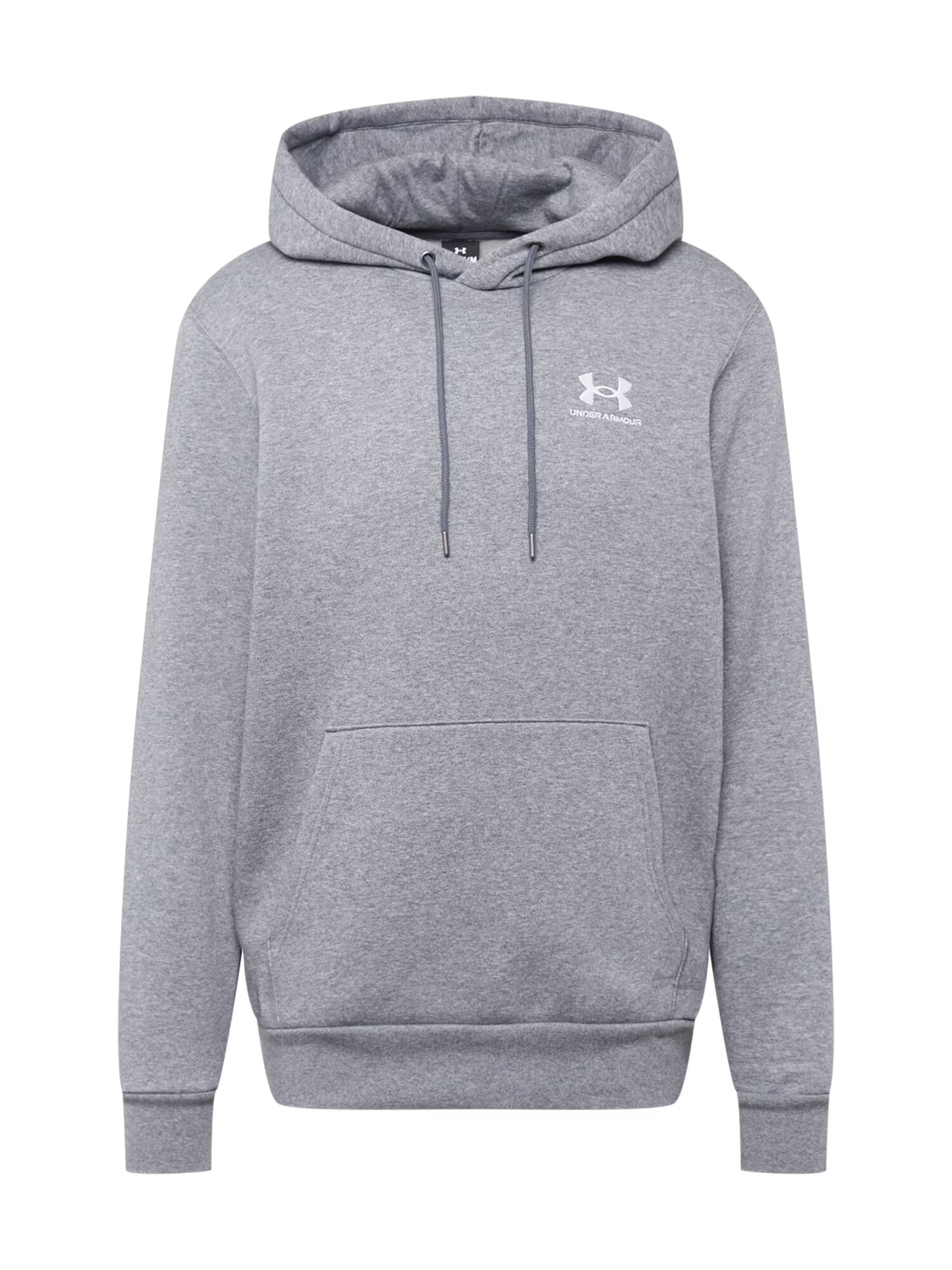 UNDER ARMOUR Αθλητική μπλούζα φούτερ 'Essential' σκούρο γκρι / λευκό - Pepit.gr