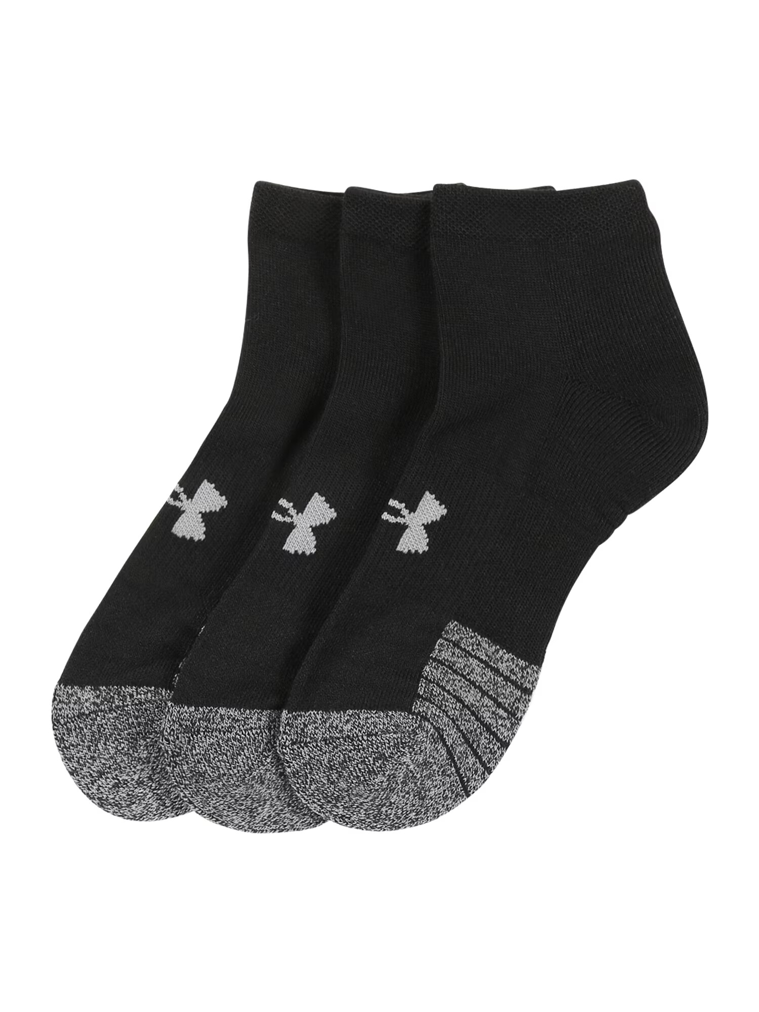 UNDER ARMOUR Αθλητικές κάλτσες ανοικτό γκρι / γκρι μελανζέ / μαύρο - Pepit.gr