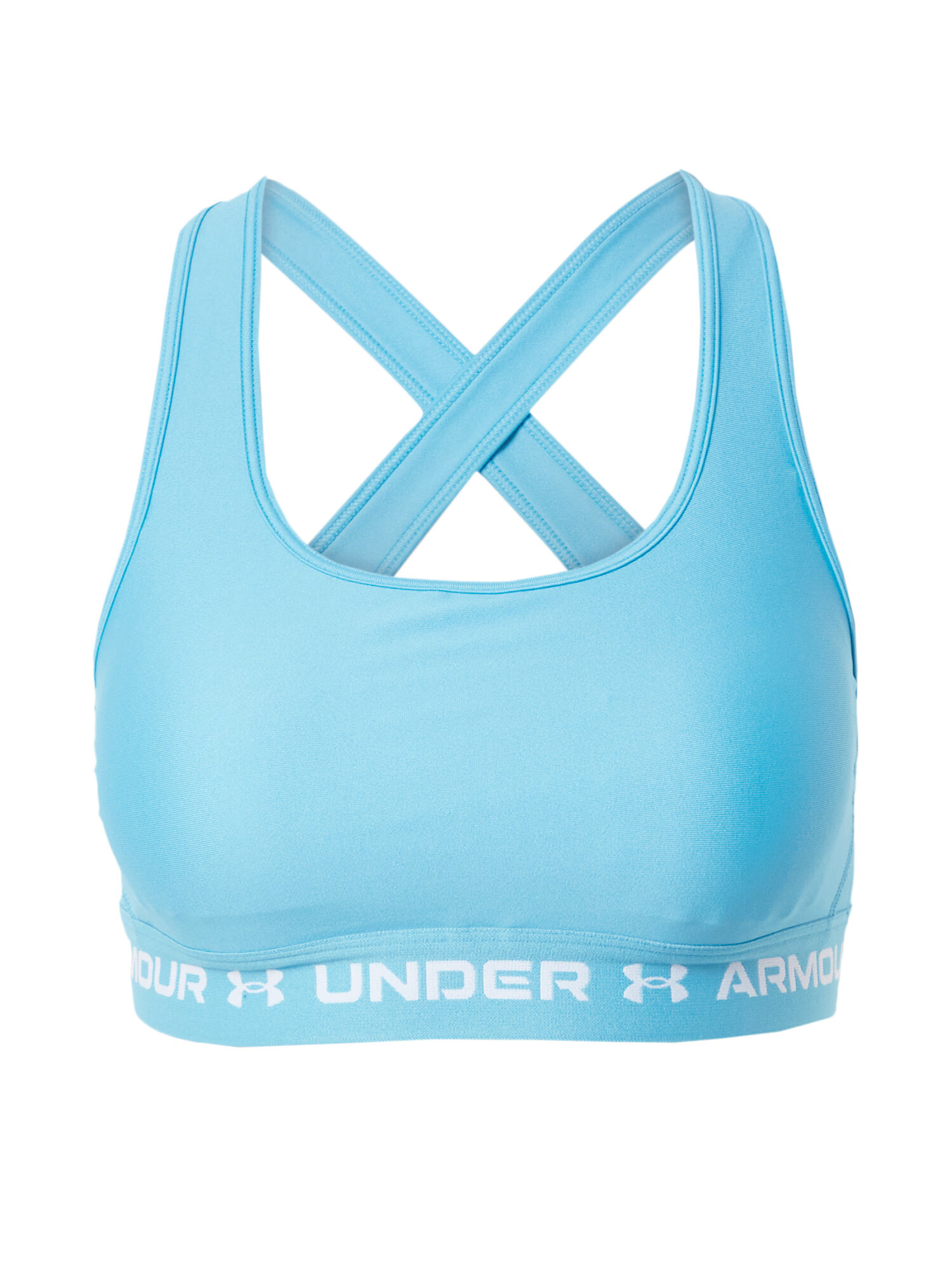 UNDER ARMOUR Αθλητικό σουτιέν γαλάζιο / λευκό - Pepit.gr