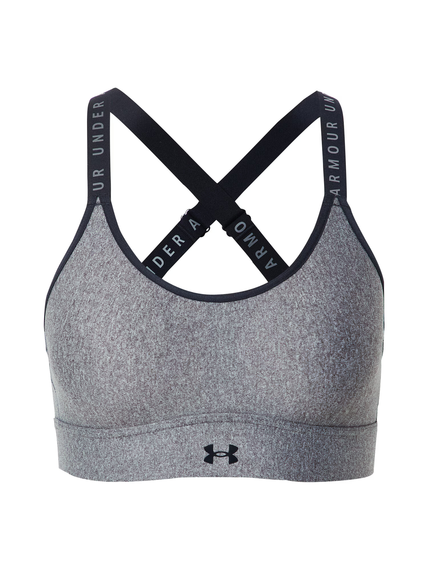 UNDER ARMOUR Αθλητικό σουτιέν 'Infinity' γκρι / μαύρο - Pepit.gr