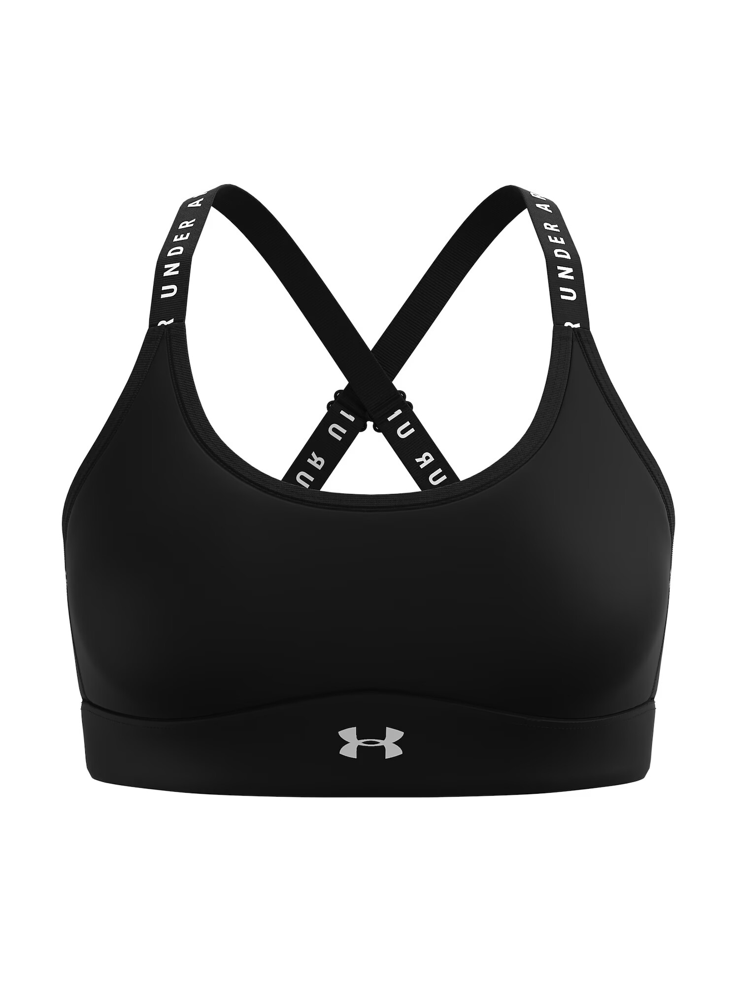 UNDER ARMOUR Αθλητικό σουτιέν 'Infinity' μαύρο / λευκό - Pepit.gr