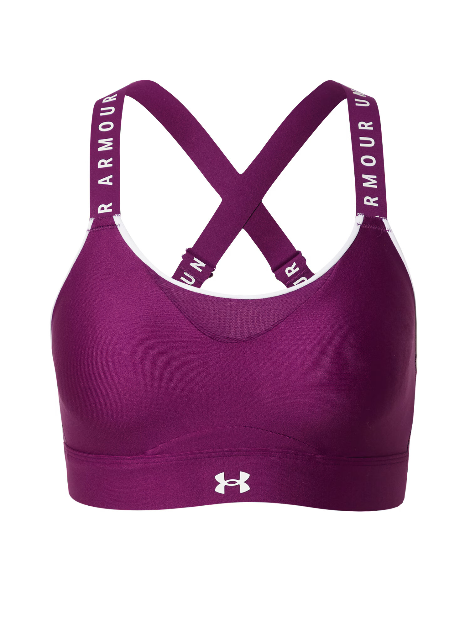 UNDER ARMOUR Αθλητικό σουτιέν 'Infinity' σκούρο λιλά / λευκό - Pepit.gr