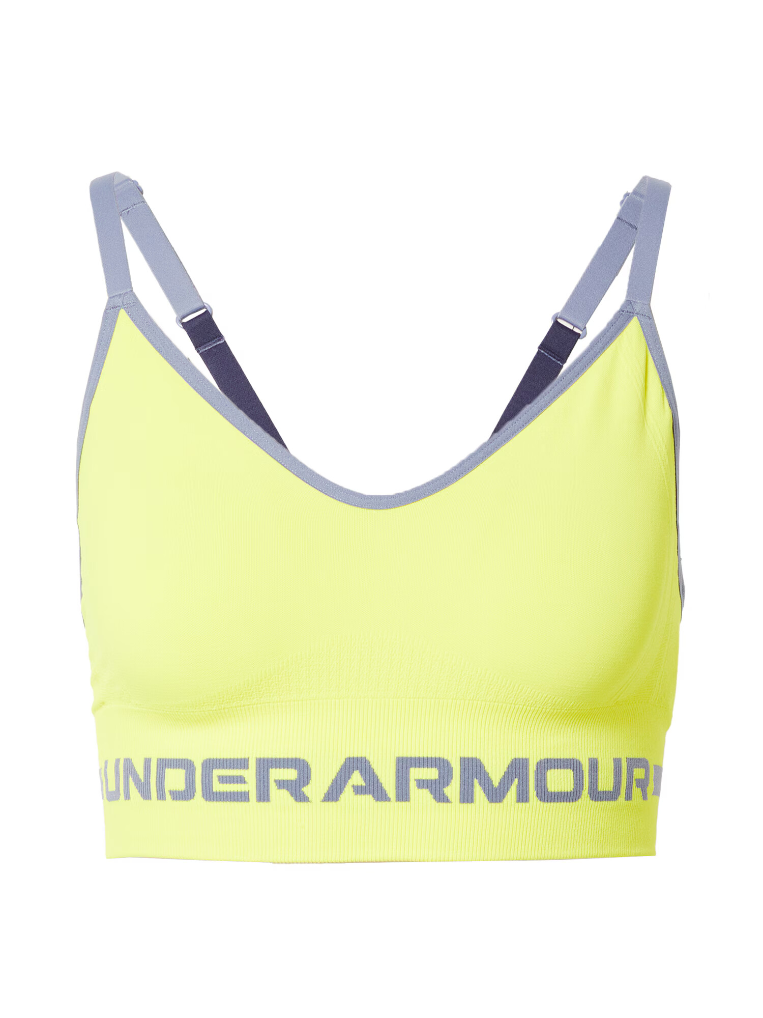 UNDER ARMOUR Αθλητικό σουτιέν κίτρινο / γκρι / μαύρο - Pepit.gr