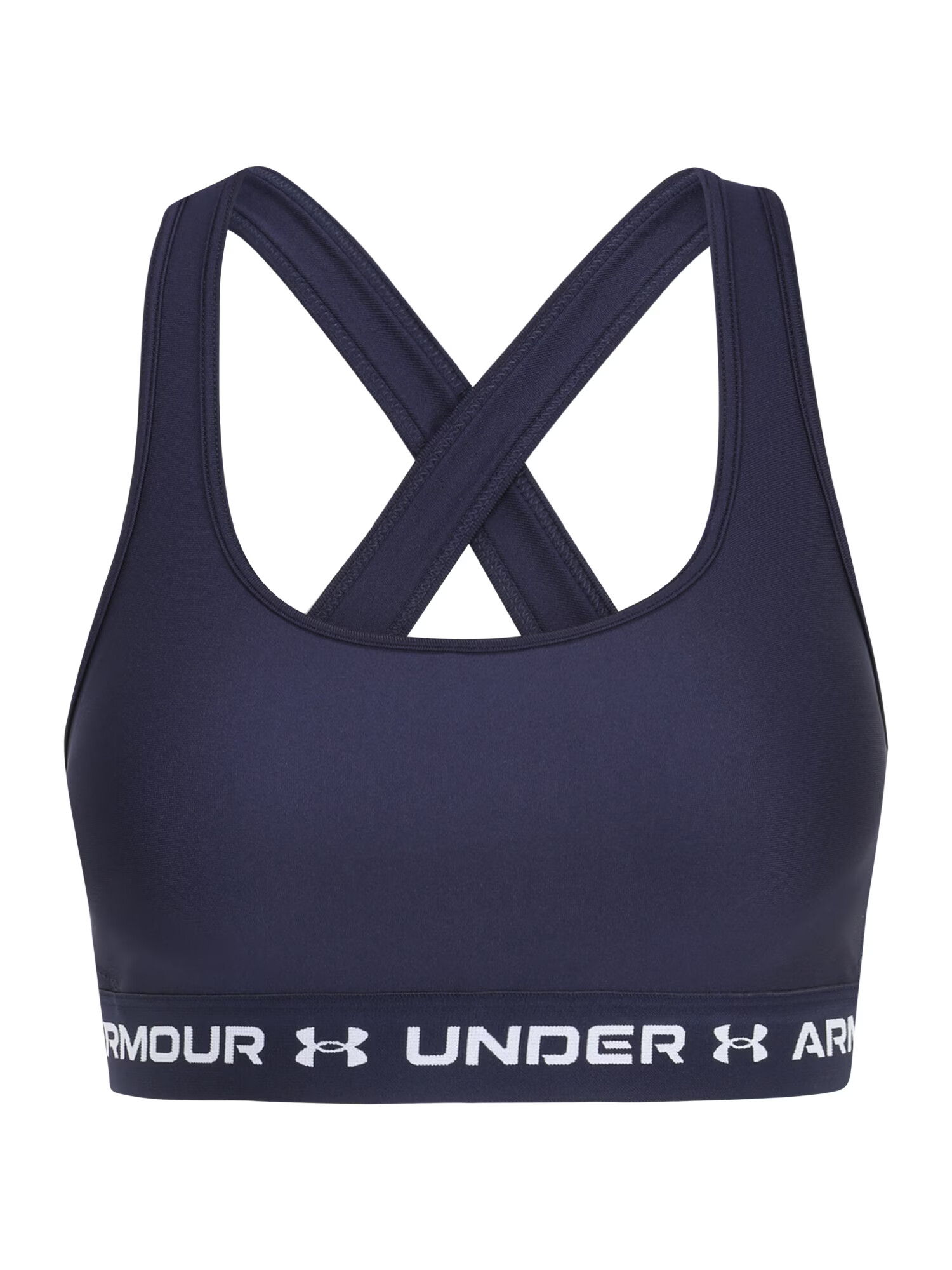 UNDER ARMOUR Αθλητικό σουτιέν ναυτικό μπλε / λευκό - Pepit.gr