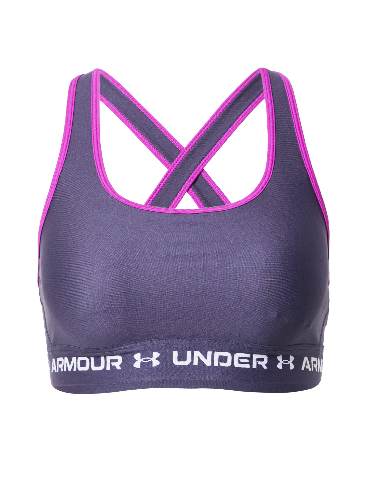 UNDER ARMOUR Αθλητικό σουτιέν ορχιδέα / σκούρο λιλά / λευκό - Pepit.gr