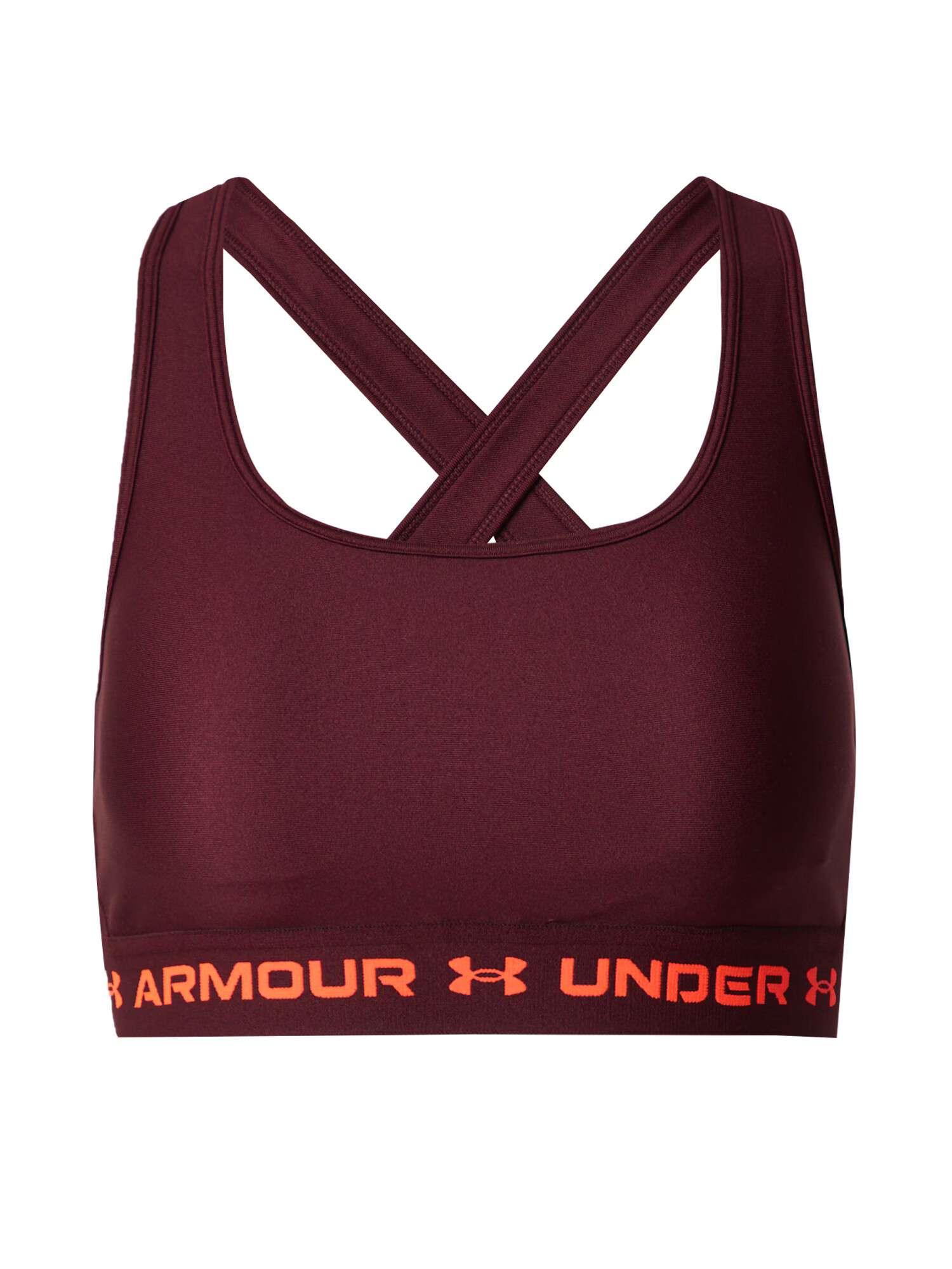 UNDER ARMOUR Αθλητικό σουτιέν πορτοκαλί / μπορντό - Pepit.gr